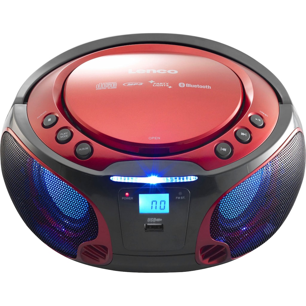 Lenco CD-Radiorecorder »SCD-550RD«