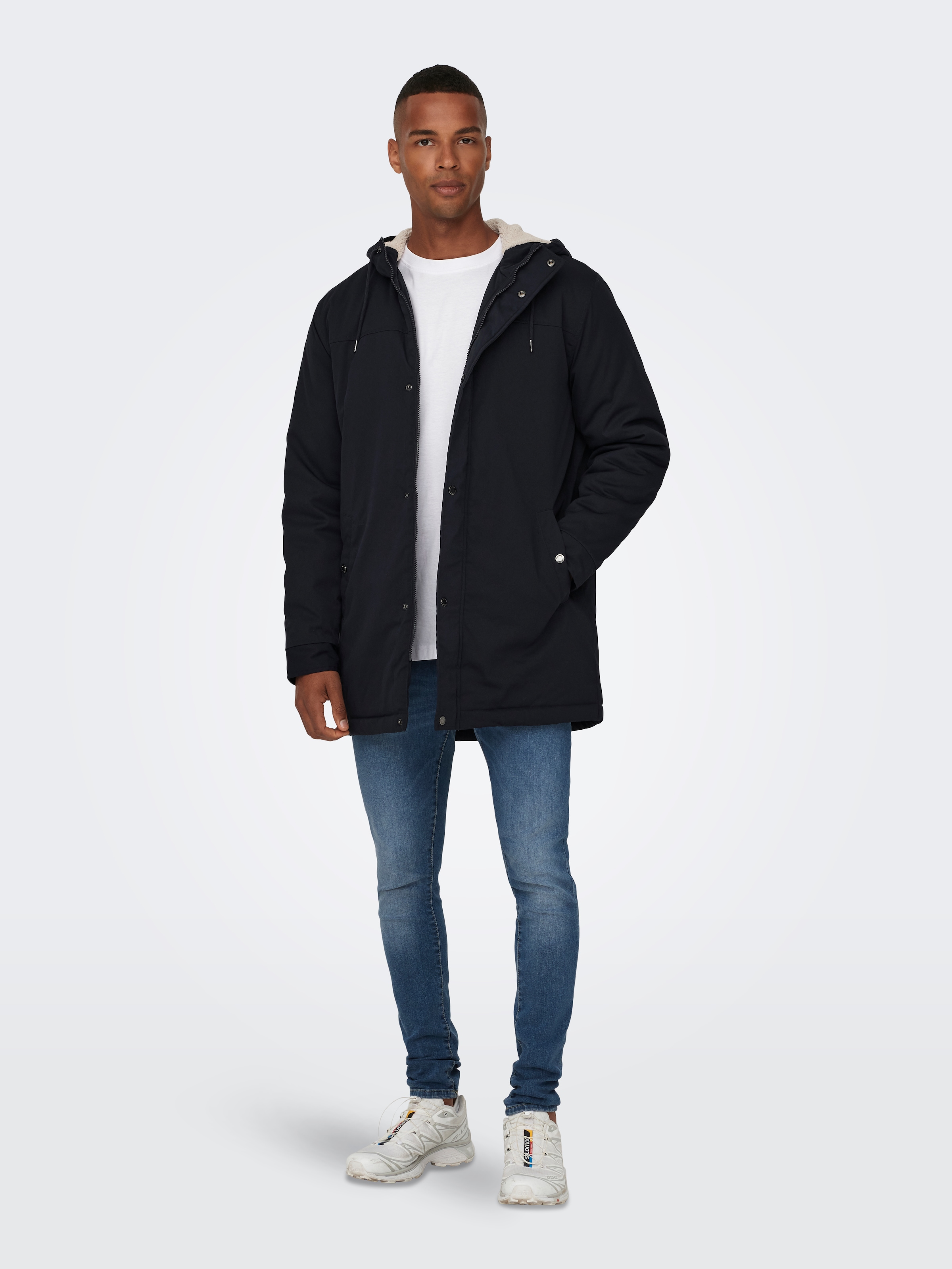ONLY & SONS Parka »ONSALEXANDER LIFE PARKA OTW VD« mit Kapuze