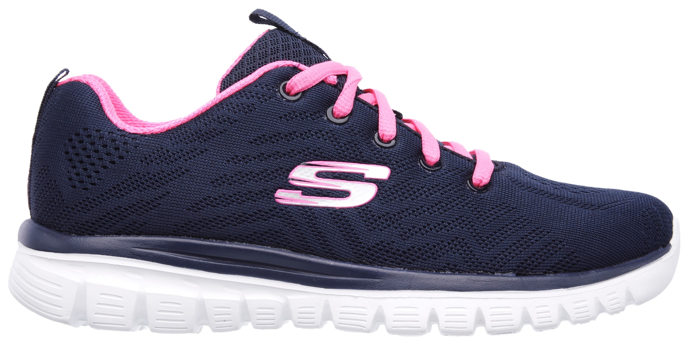 Skechers Sneaker »GRACEFUL - GET CONNECTED«, in Schuhweite G (weit), Freizeitschuh, Halbschuh, Schnürschuh