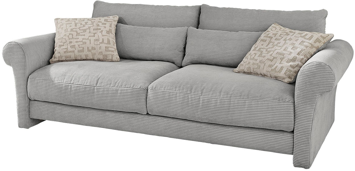 Jockenhöfer Gruppe Big-Sofa »Maxima«, Federkern,Schaumflocken,hervorragendes Sitzgefühl,Bezug in Cord