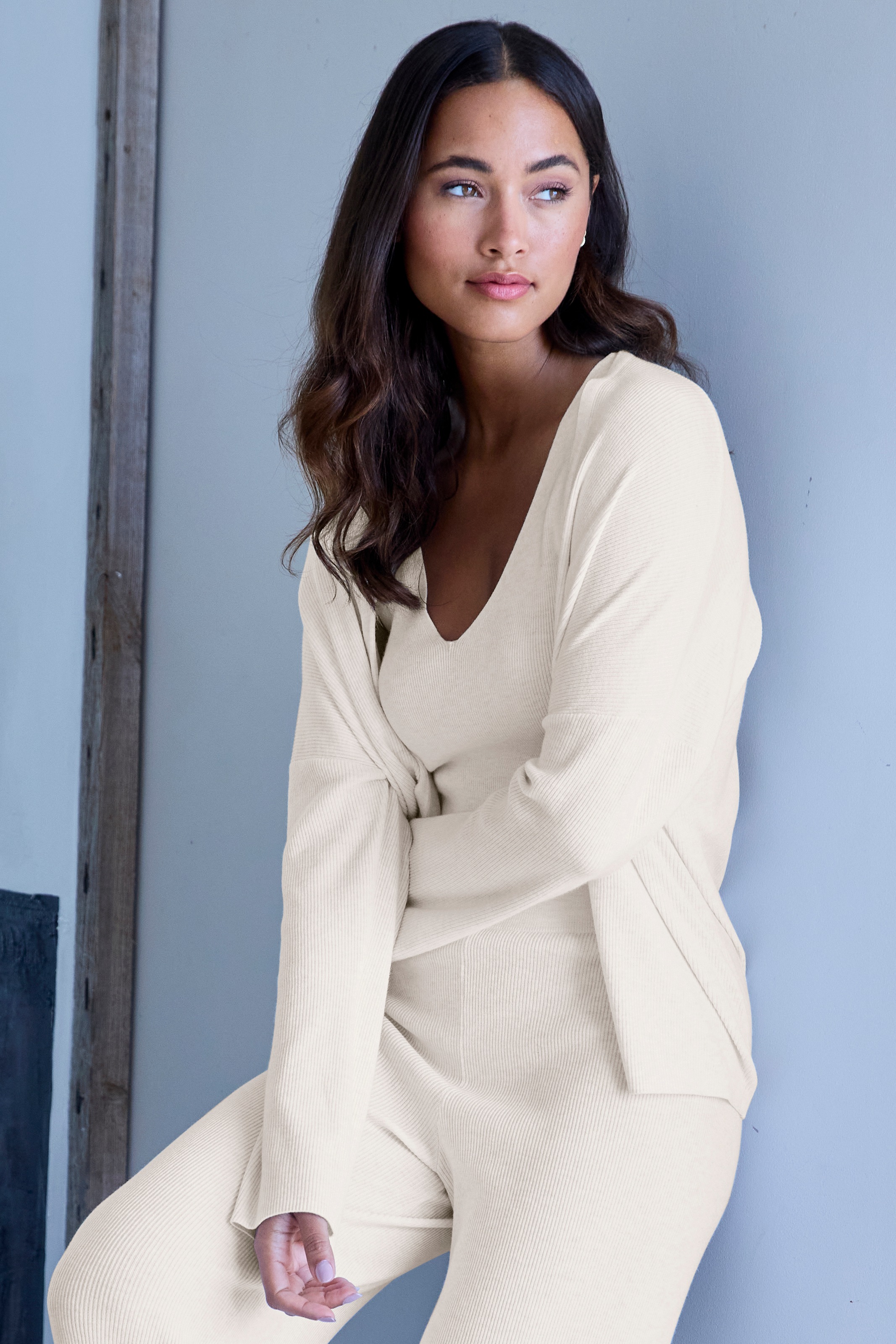 Copenhagen Studios Cardigan, aus hochwertiger, feiner Rippe, Loungewear