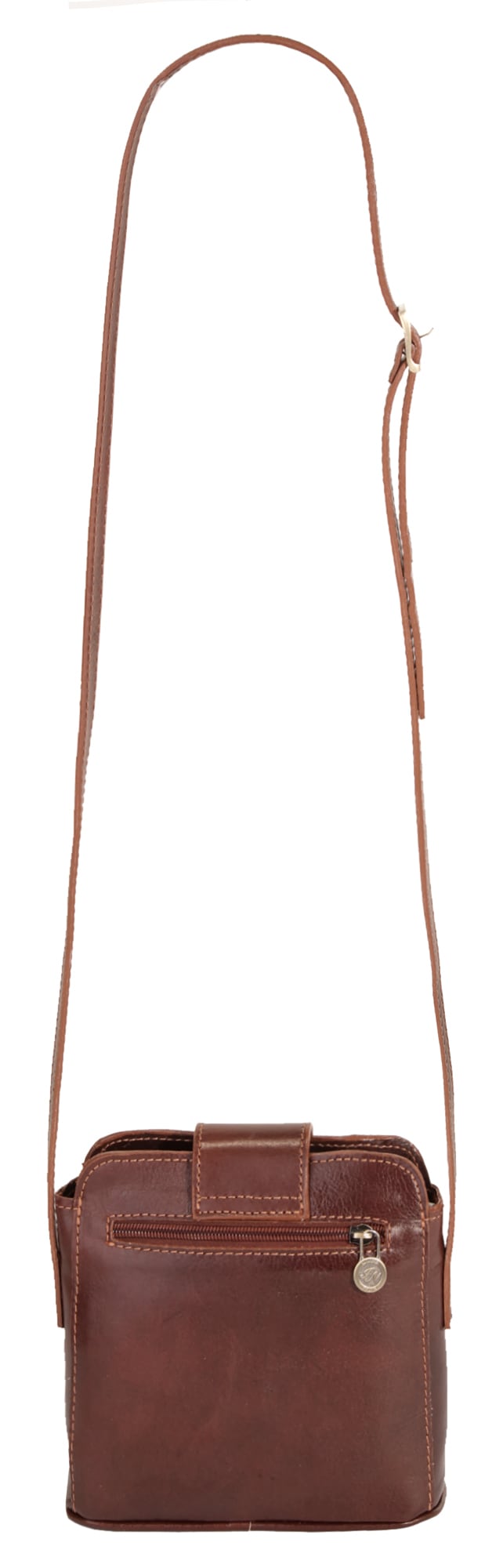 Piké Umhängetasche, echt Leder, Made in Italy