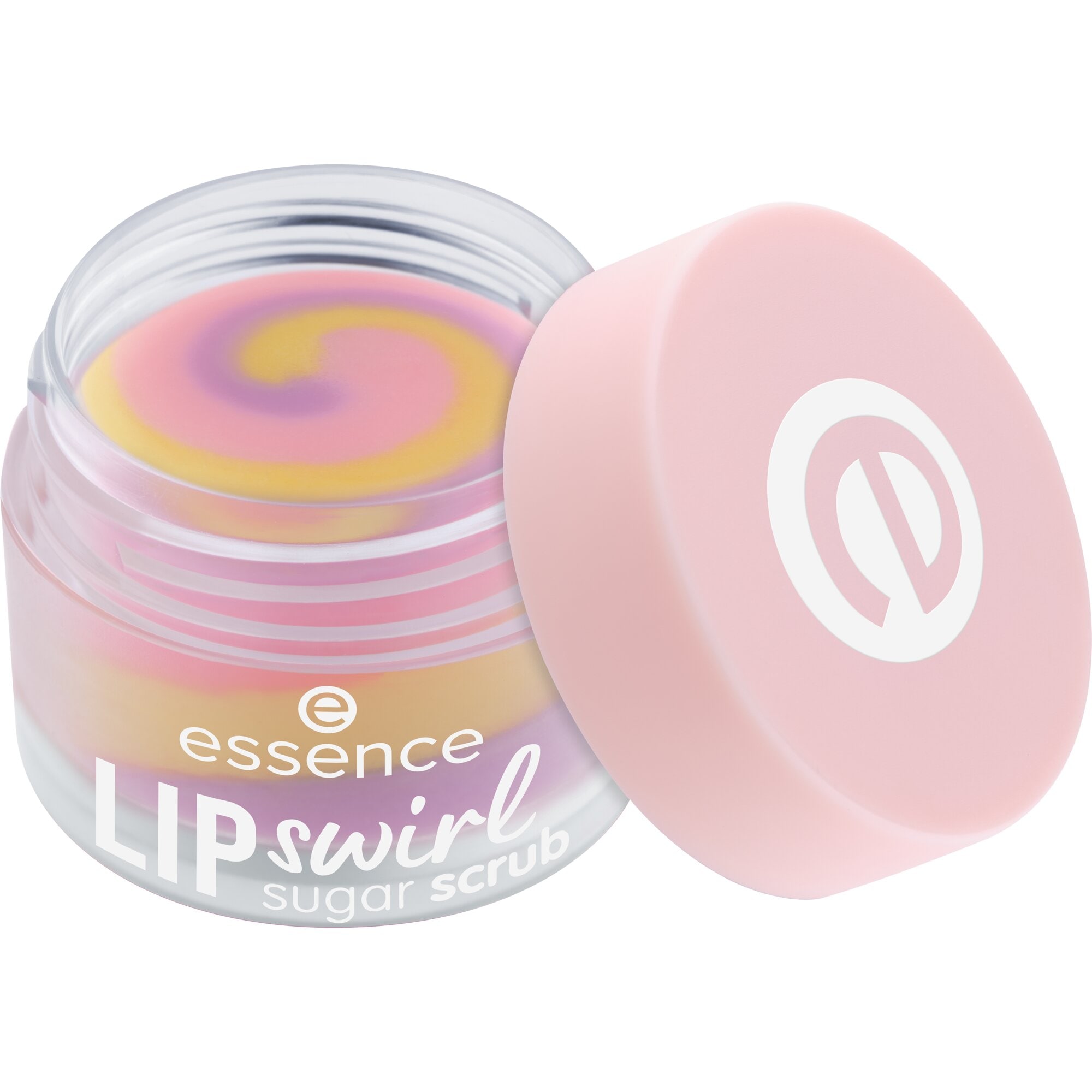Essence Lippenpflegemittel »LIP swirl sugar scrub«, (Set, 3 tlg.), 3-tlg., pflegend