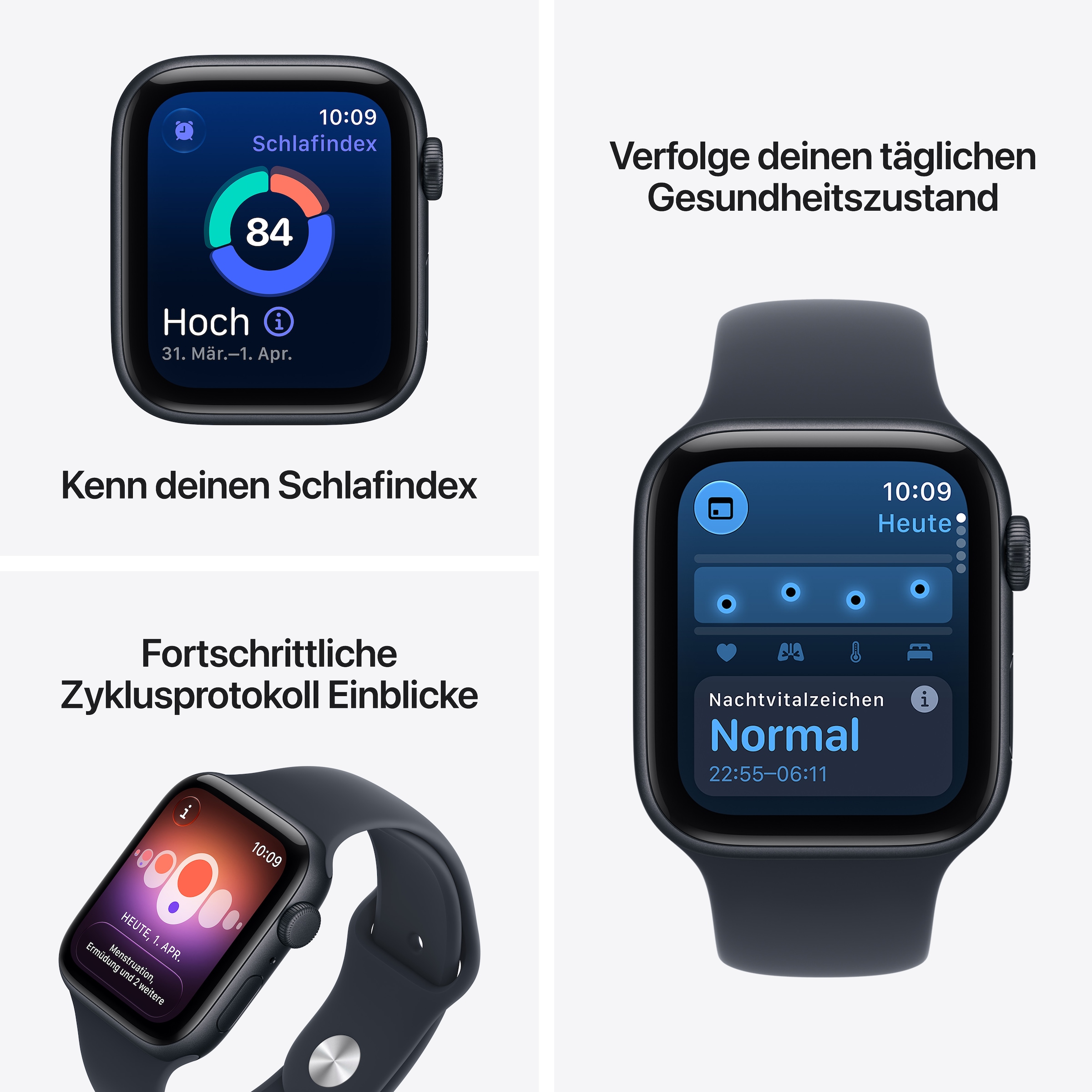 Apple Smartwatch »Watch SE 3 GPS Aluminium«(40/ 1,57 ″) Watch OS