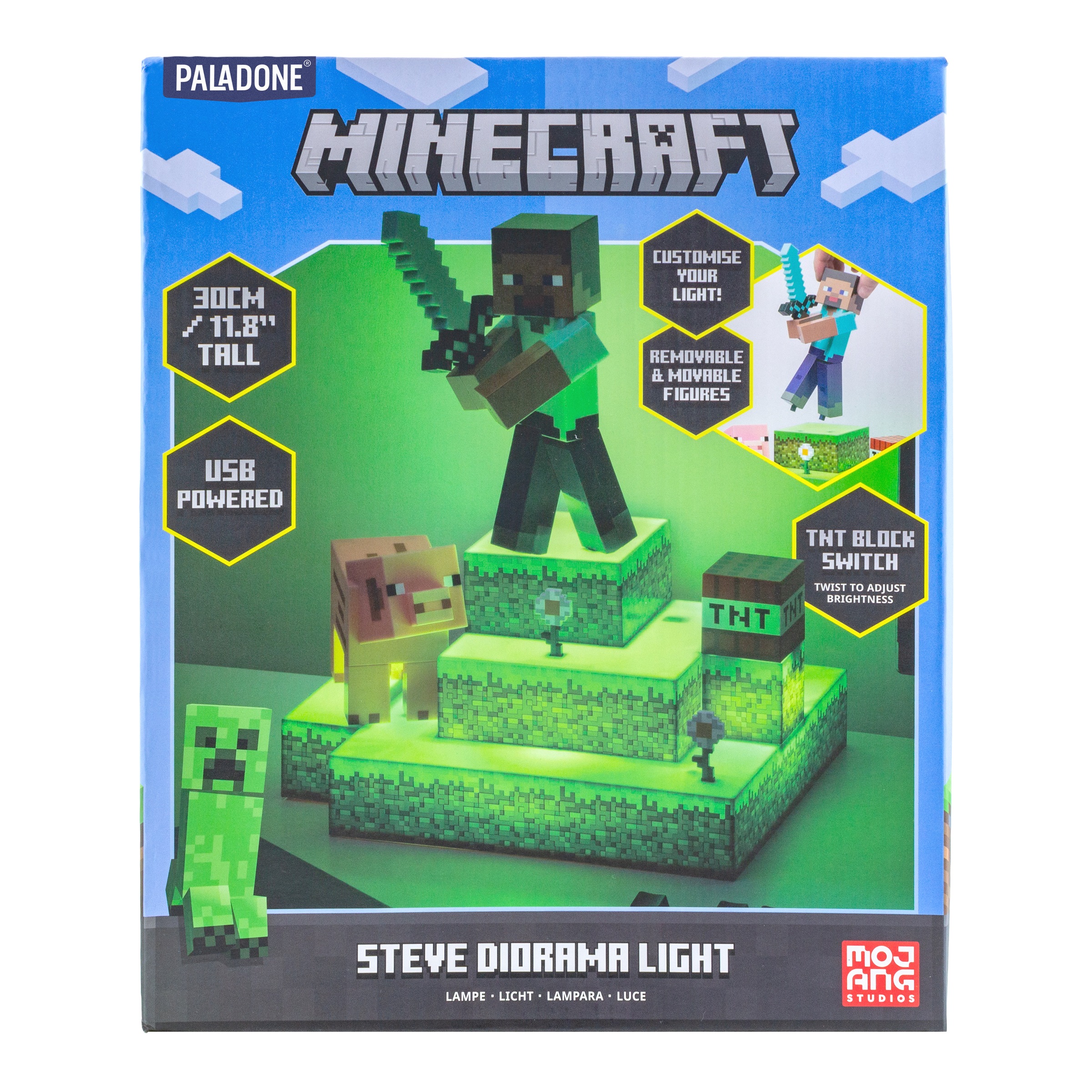 Paladone LED Diorama »Minecraft OTTO online Steve bei Leuchte« Dekolicht