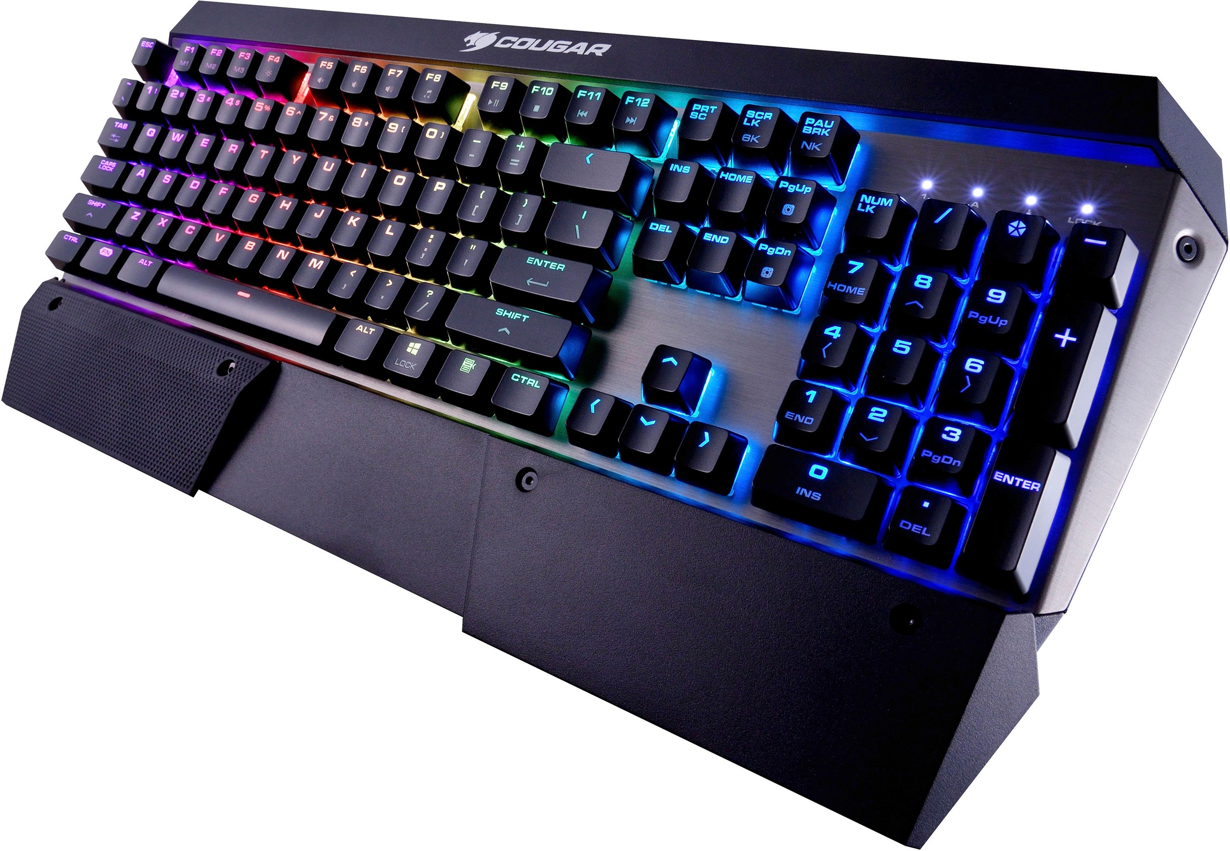 Cougar Gaming-Tastatur »Attack X3 RGB«, Cherry MX Silber