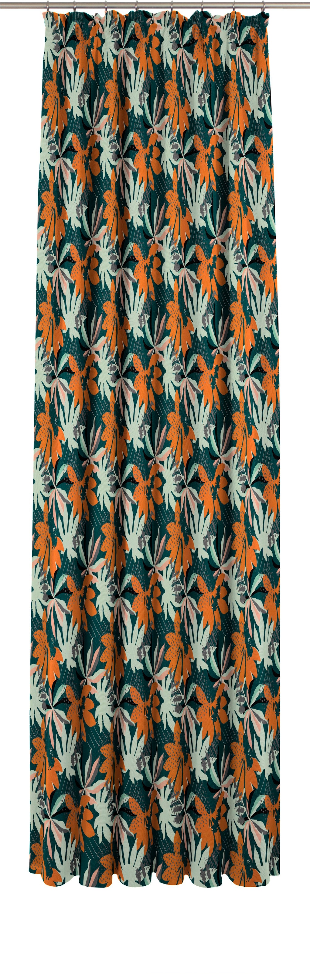 Adam Vorhang »Jungle« Kräuselband 1 Stk. tlg. aus 100% Bio-Baumwolle