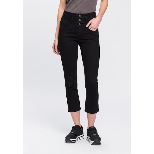 Arizona 7/8-Jeans »mit extra breitem Bund«, High Waist online bei OTTO