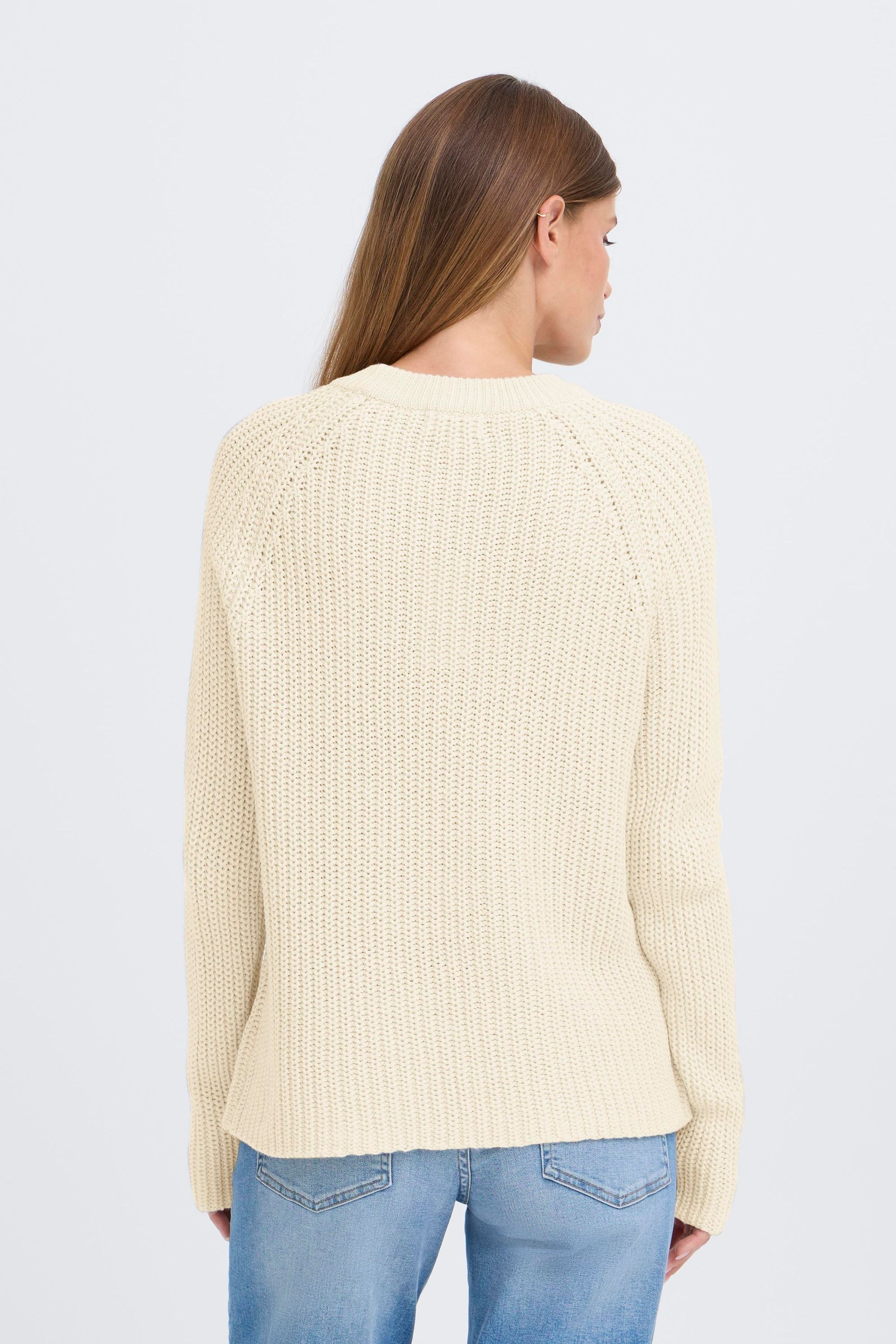 OXMO Strickfleece-Pullover »Strickpullover OXFKANNA«