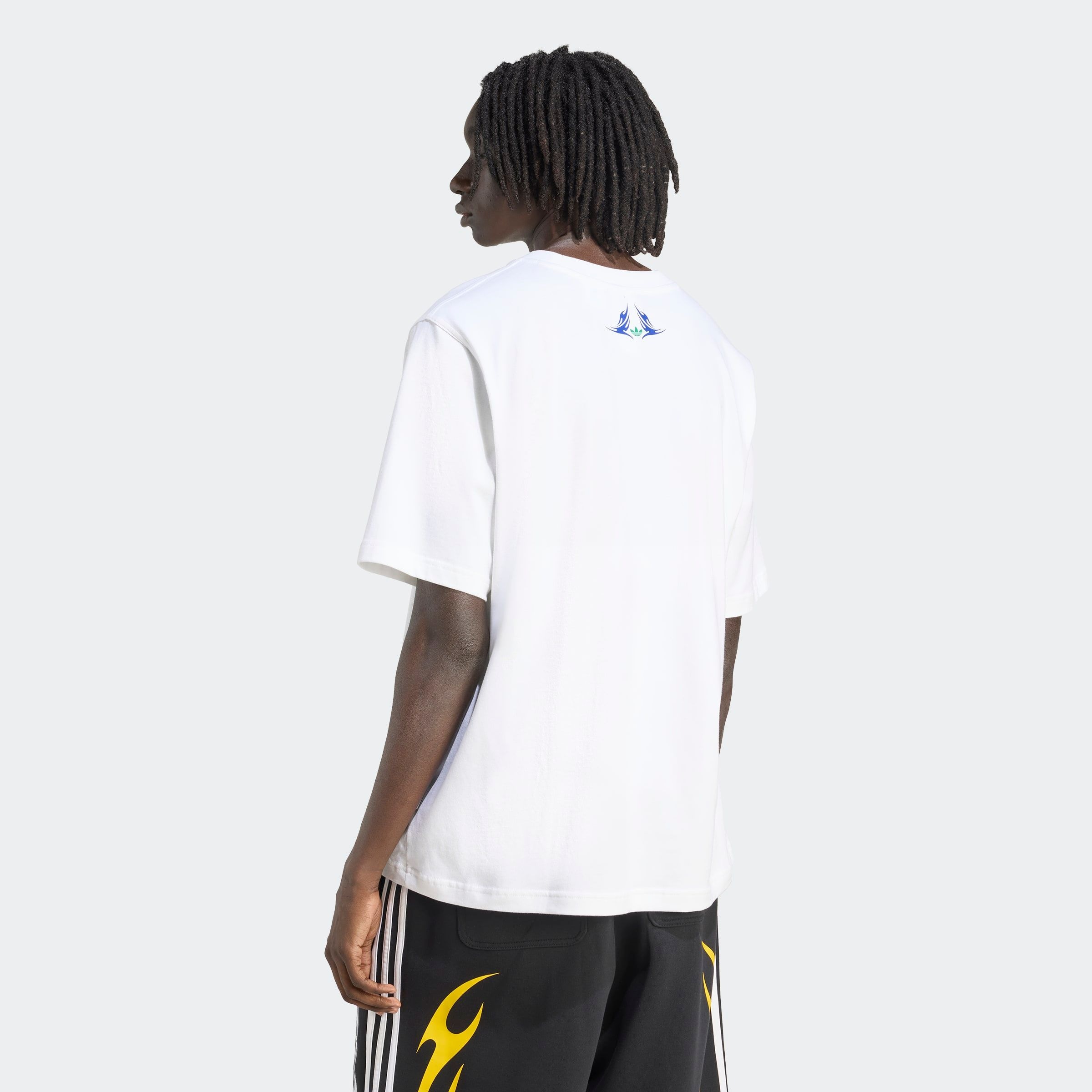 adidas Originals T-Shirt »USED OVERSIZED« Print T-Shirt, Used-Look, aus Baumwolle