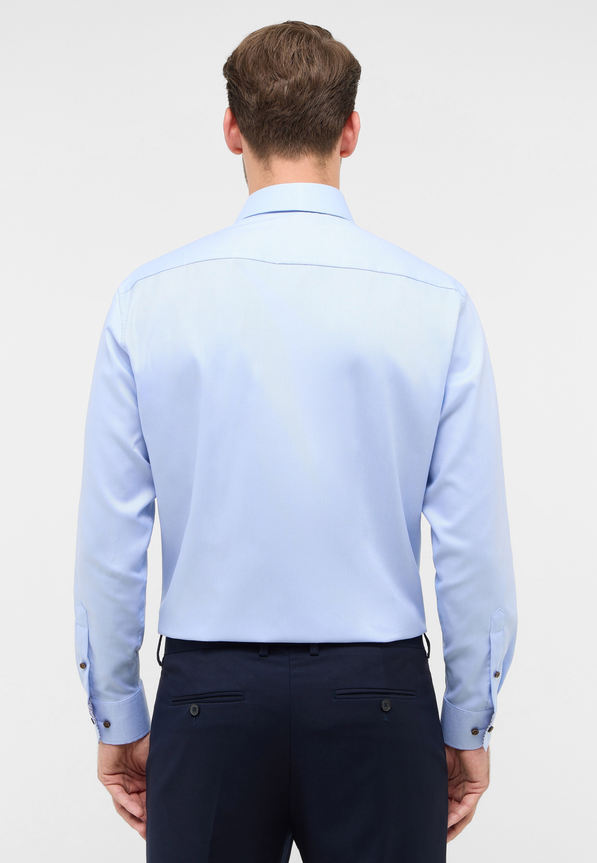 Eterna Langarmhemd »COMFORT FIT« NON IRON (bügelfrei)