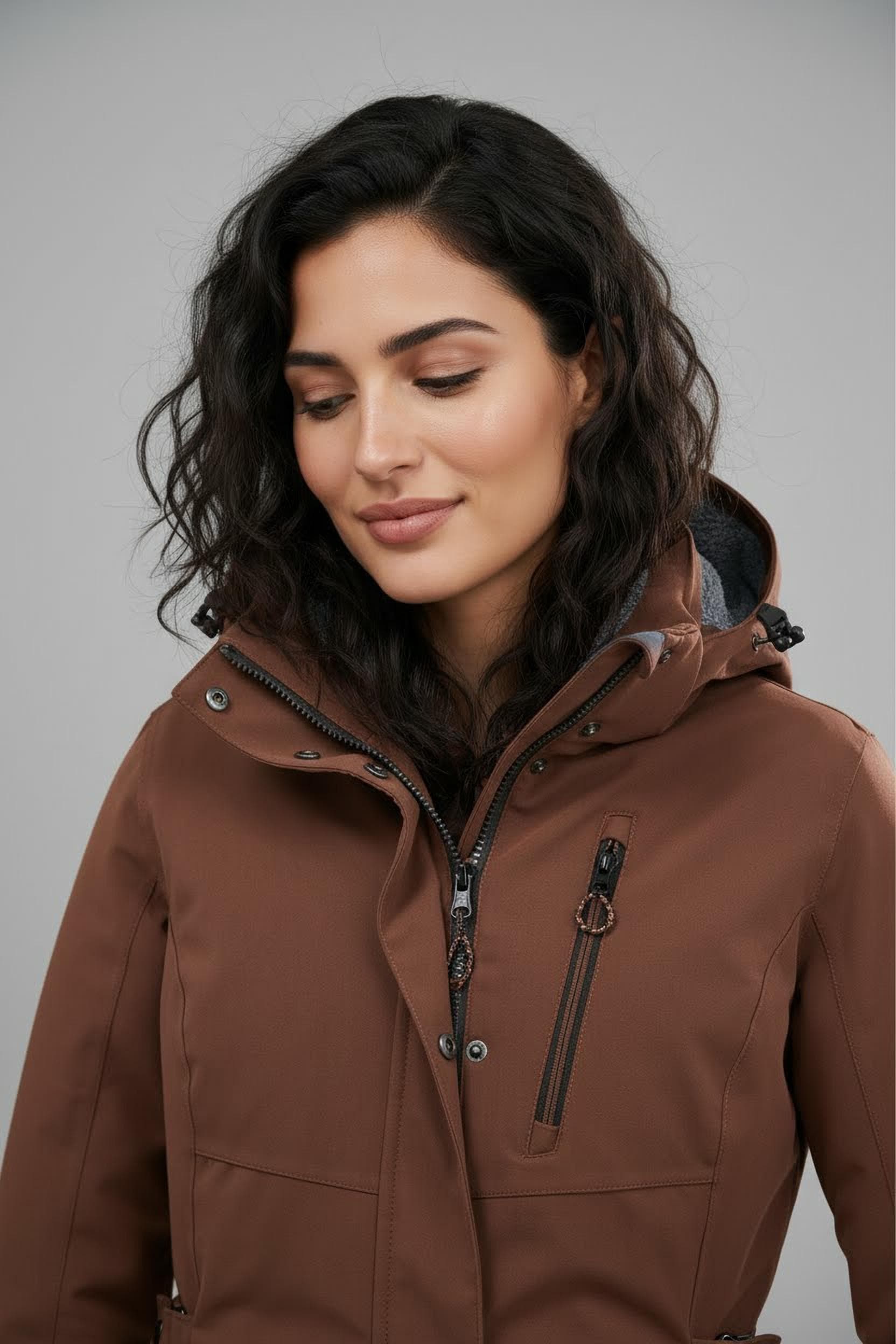 Killtec Parka mit Kapuze wärmend & winddicht & wasserabweisend