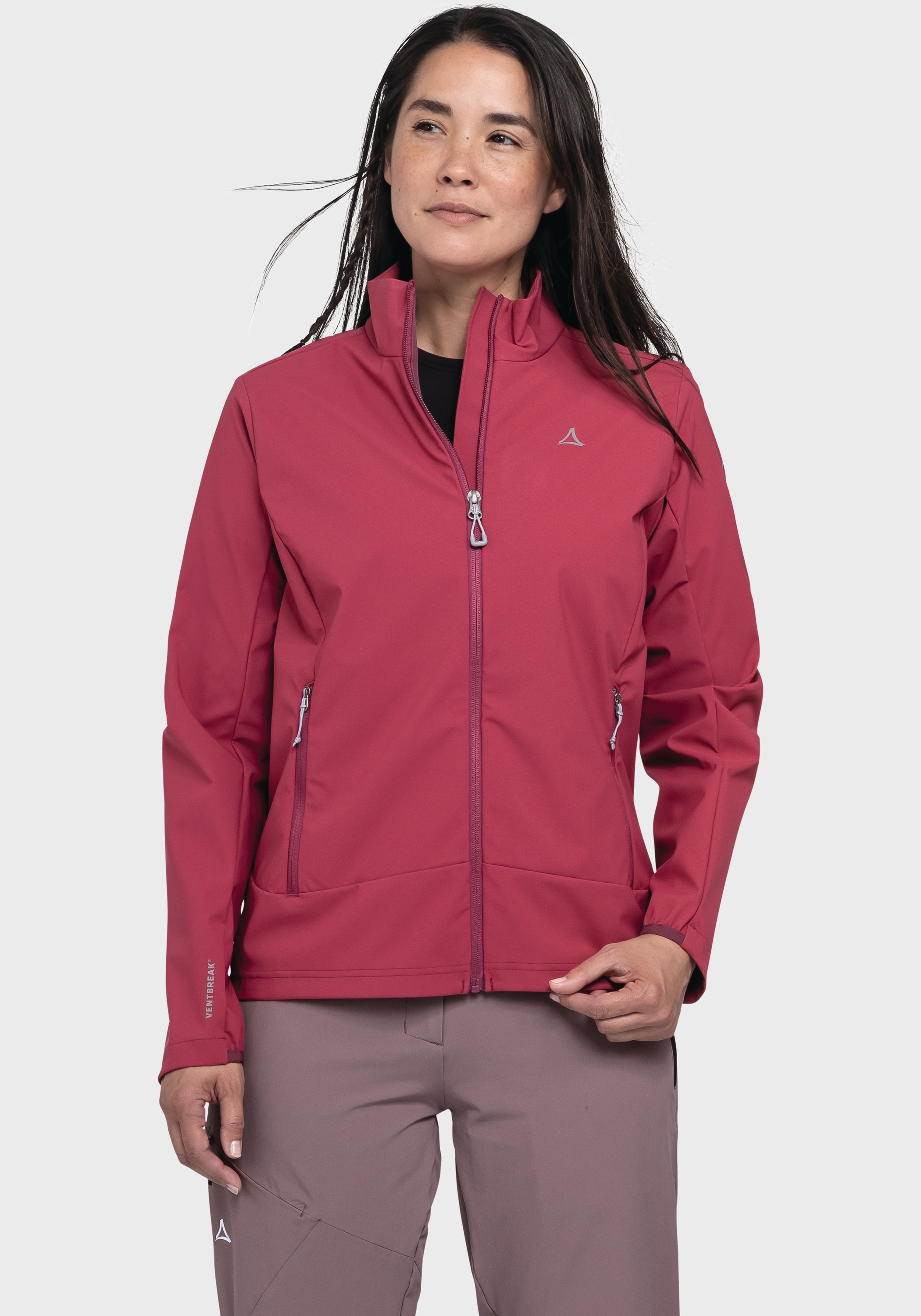 Schöffel Outdoorjacke »Hiking Softshell Jk Style Mirusha WMS« ohne Kapuze