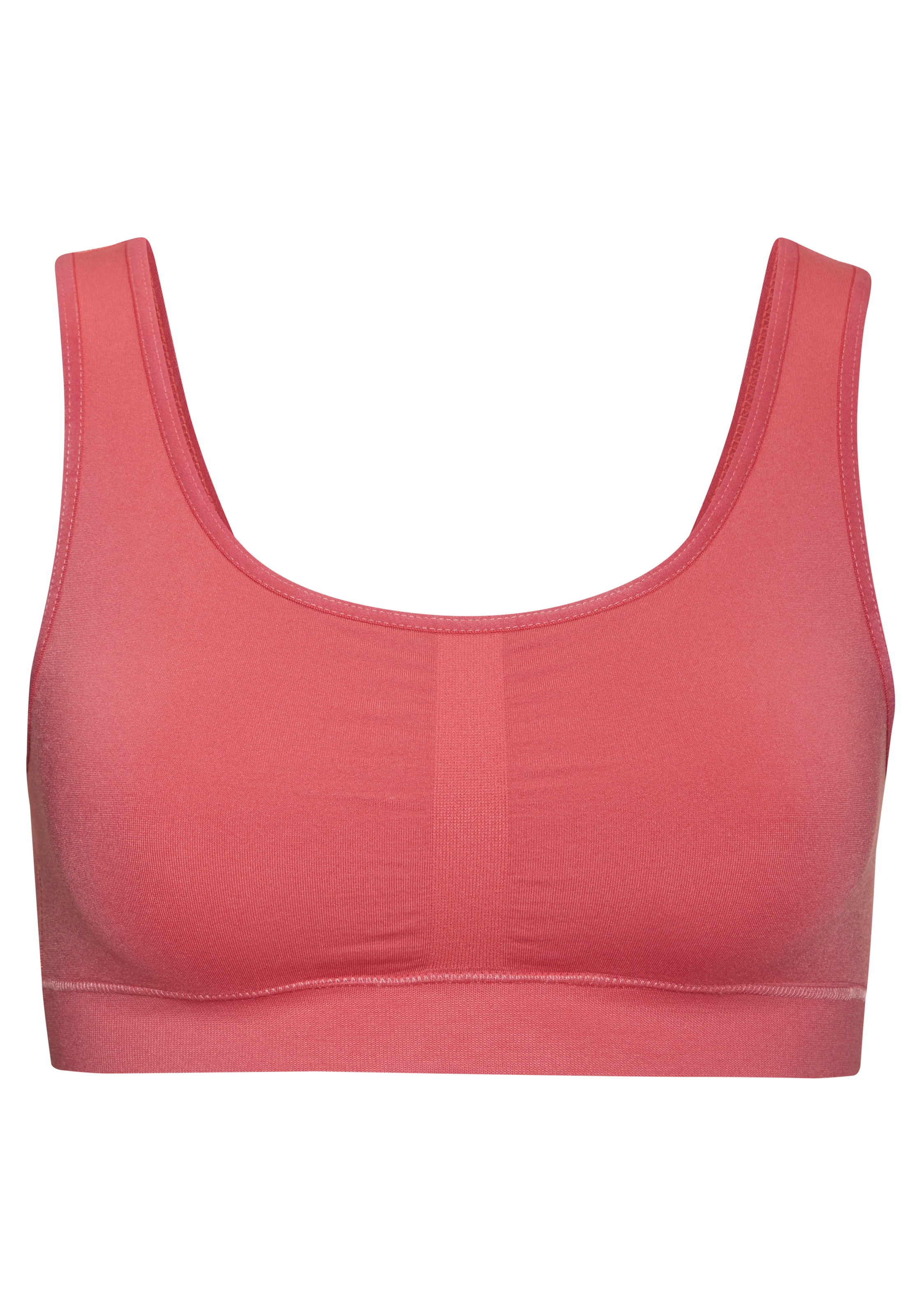 LASCANA Bustier »seamless«, aus weicher Microfaser