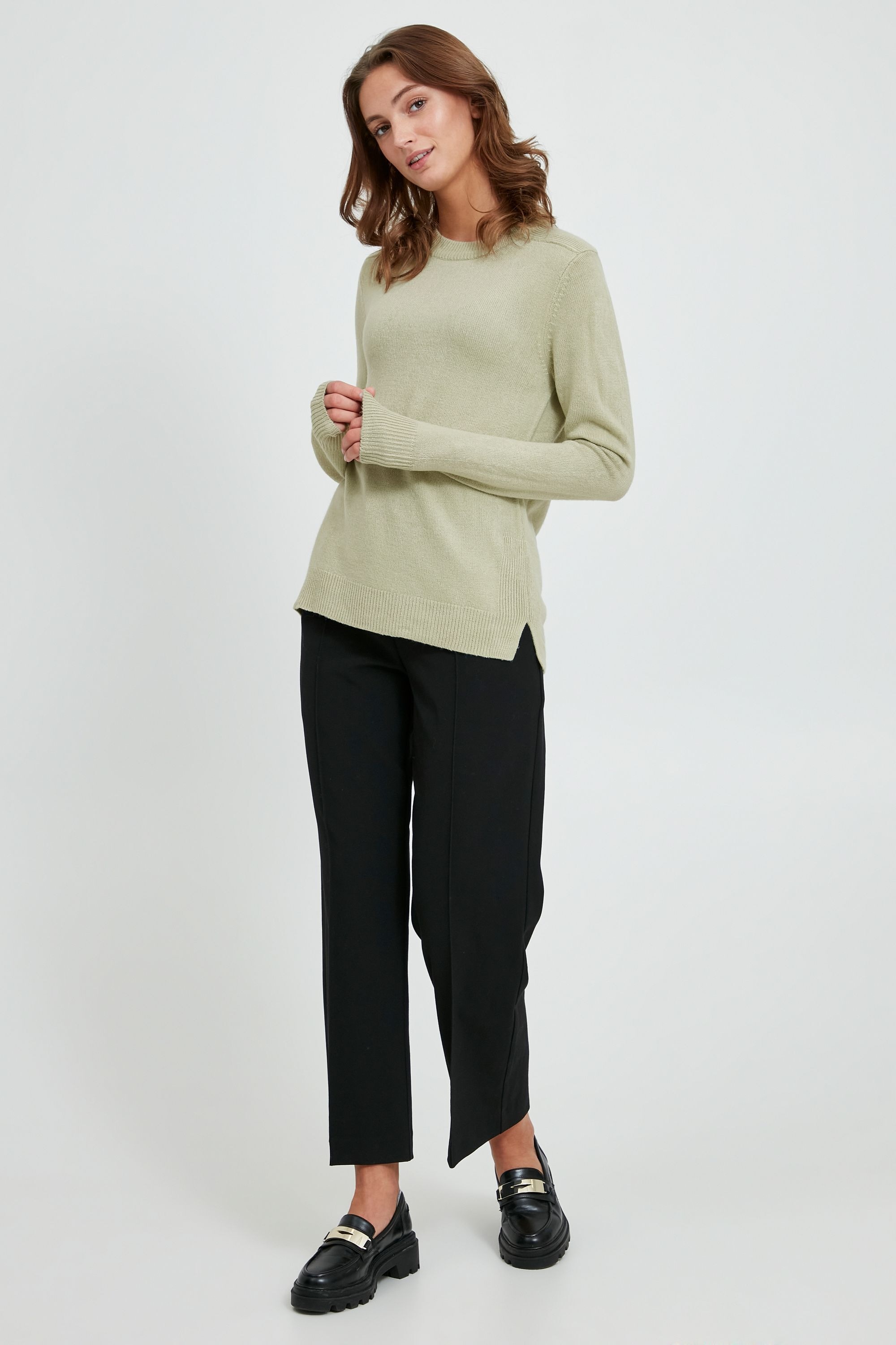 b.young Strickfleece-Pullover »Strickpullover BYMalea«