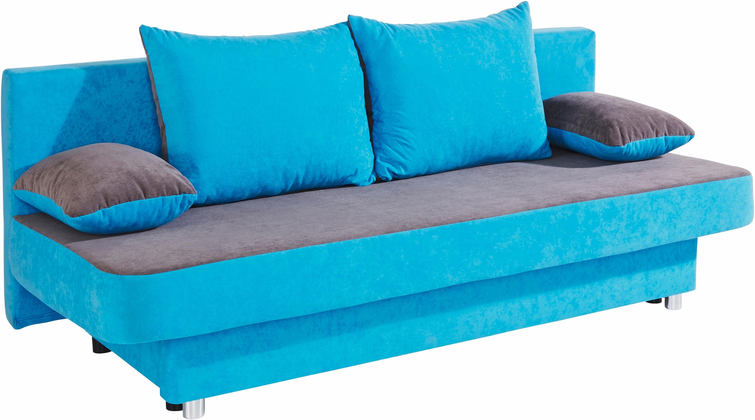 COLLECTION AB Schlafsofa »P-Ulla«, inkl. und Online Bettfunktion, Shop OTTO Bettkasten Zierkissen