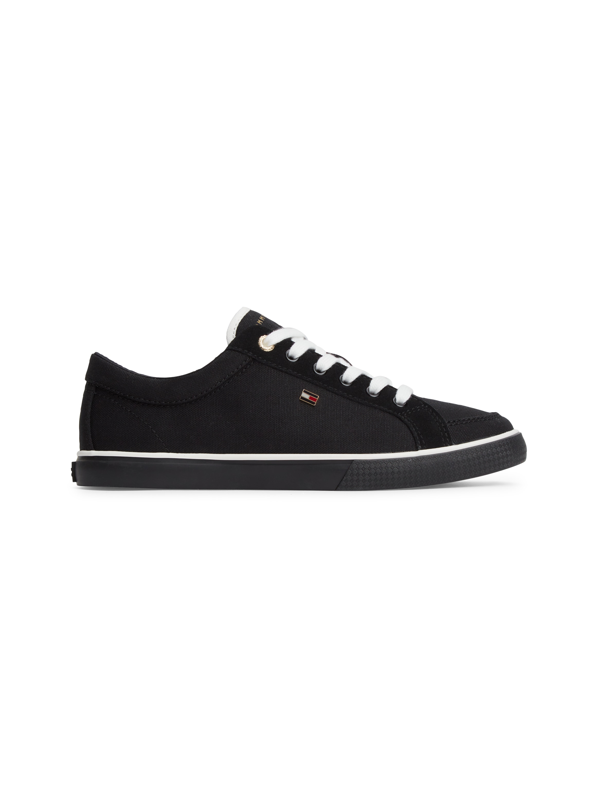 Tommy Hilfiger Sneaker »TH LOW VULC«  Freizeitschuh, Schnürschuh mit Logoschriftzug an der Schuhzunge