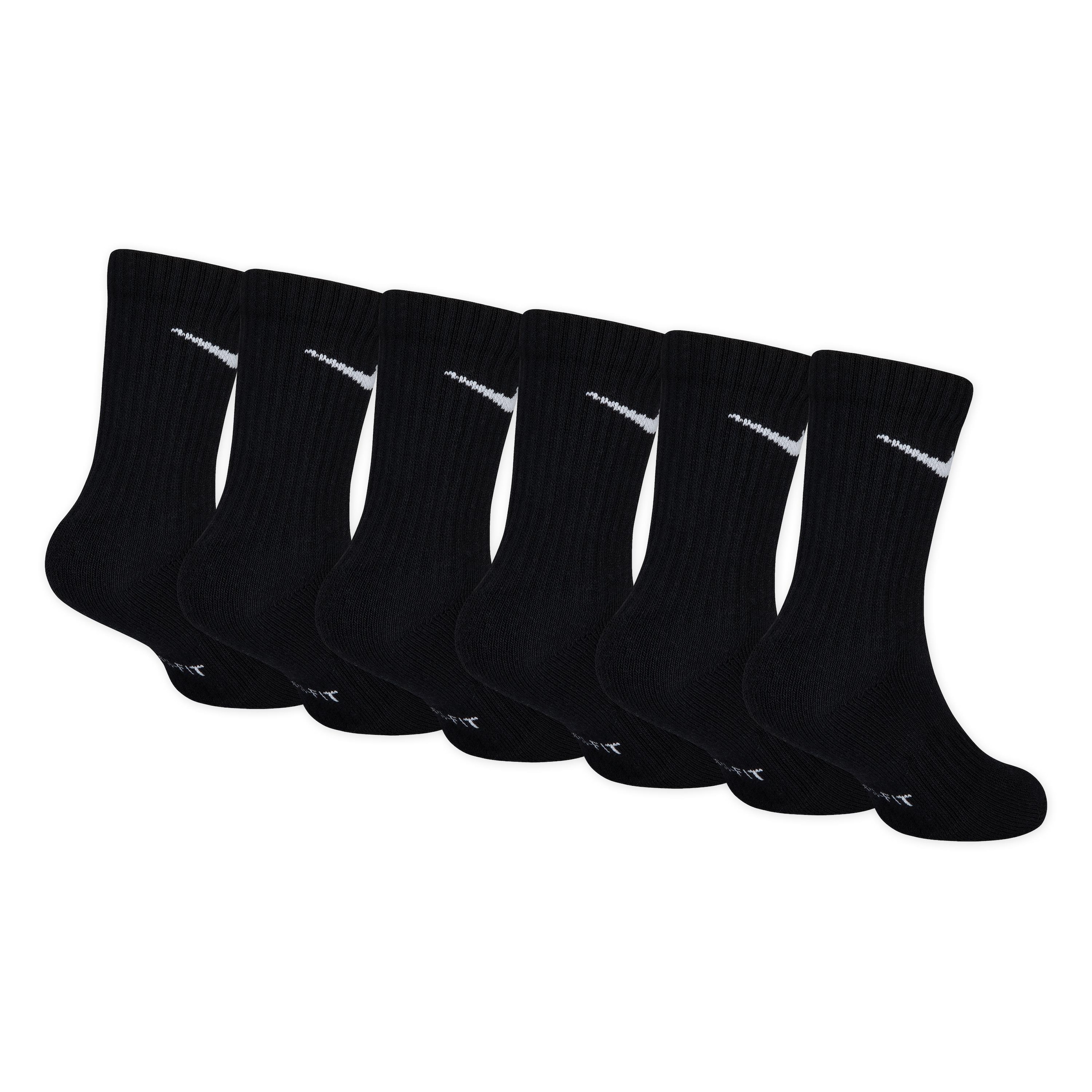 Nike Sportswear Socken »für Kinder NHB NIKE DF PERF BASIC CREW« 6 Paar tlg. weiches Material aus Baumwolle, Polyester und Elasthan