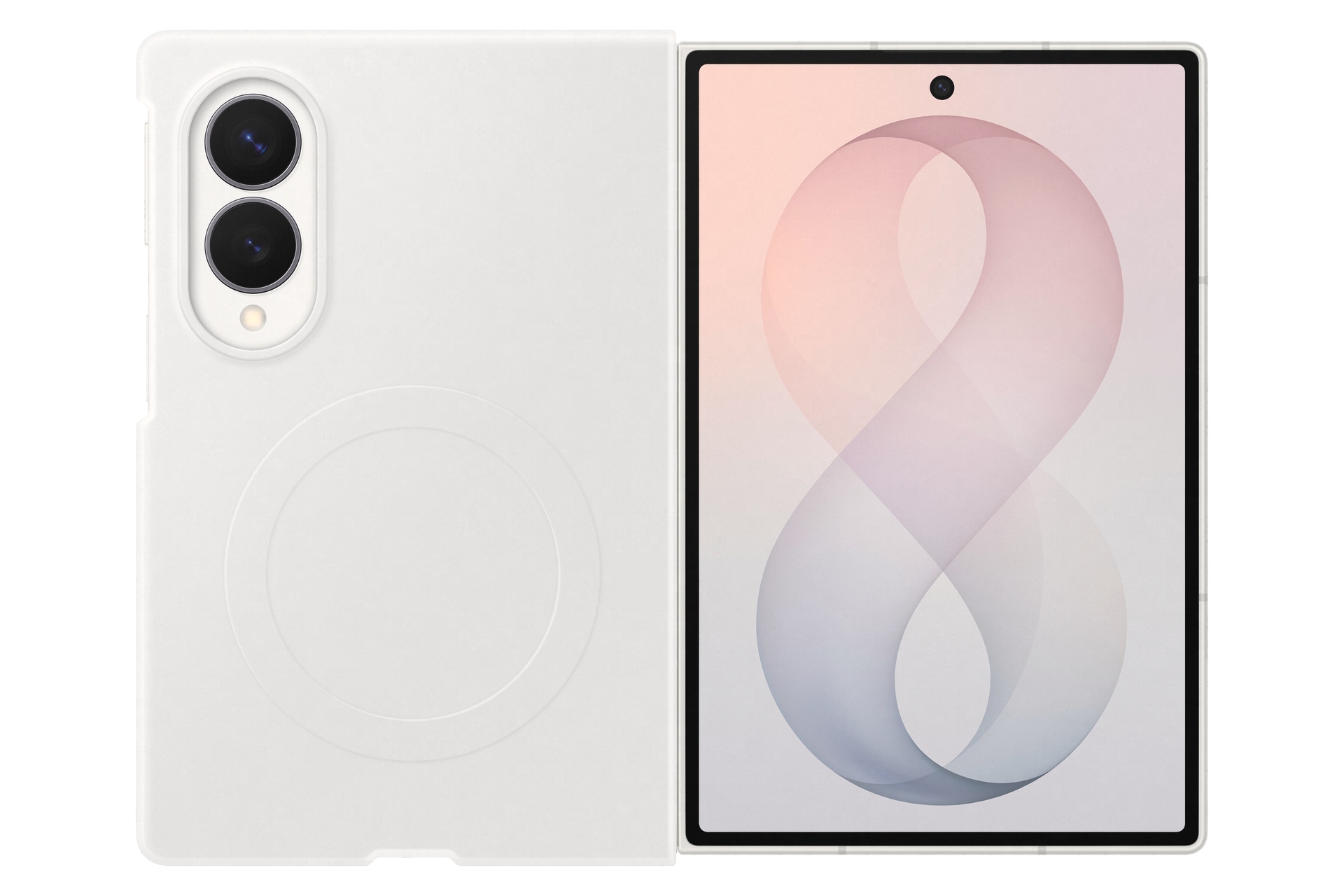 Samsung Smartphone-Hülle »Silicone Magnet Case für Galaxy Fold8« Smartphones Backcover, Schutzhülle, Handyschutzhülle, Case, Schutzcase, stoßfest