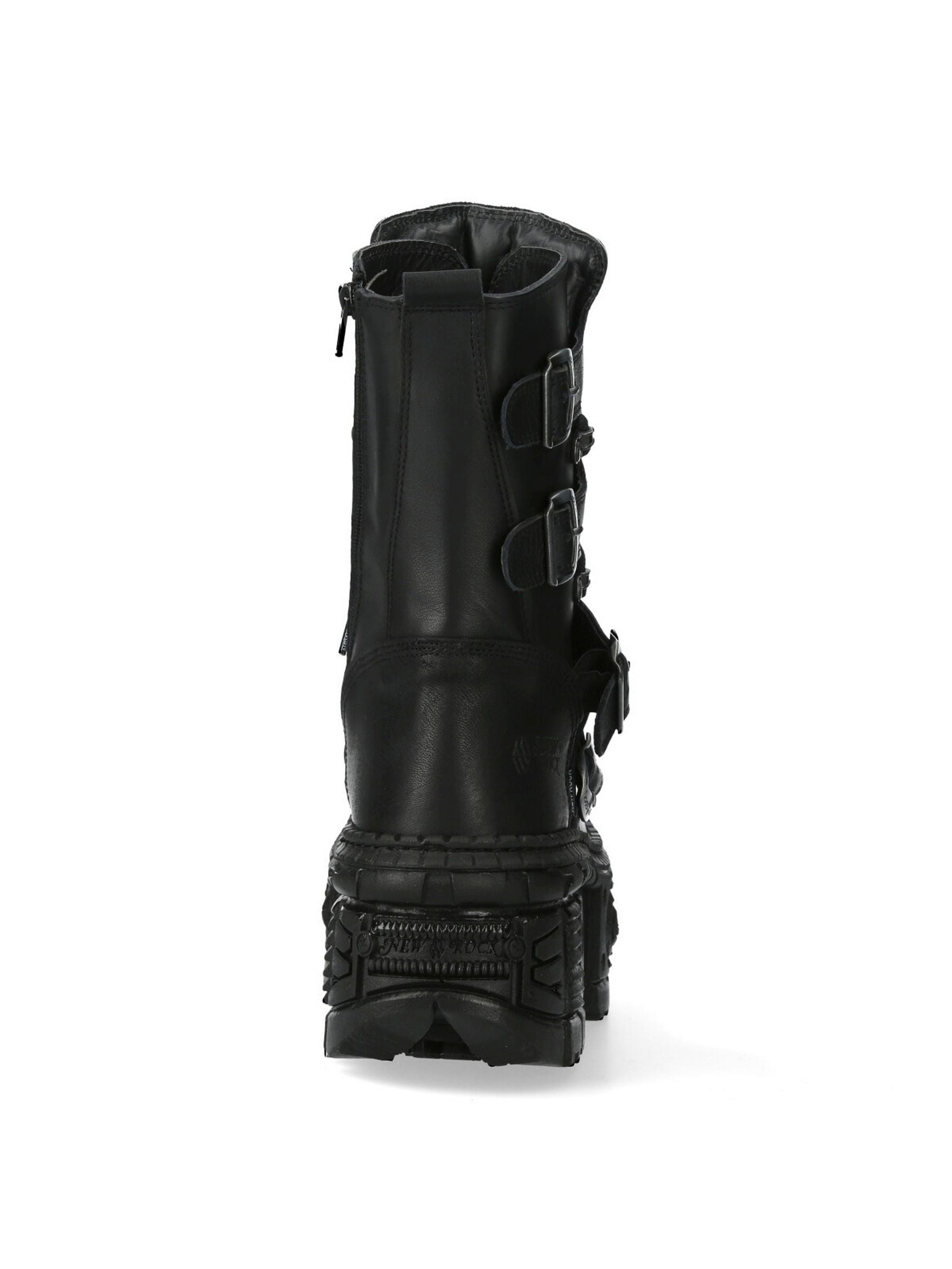 NEW ROCK Ankleboots »Plateau Boots WALL373-S5«  Handgefertigt, Made in Spain