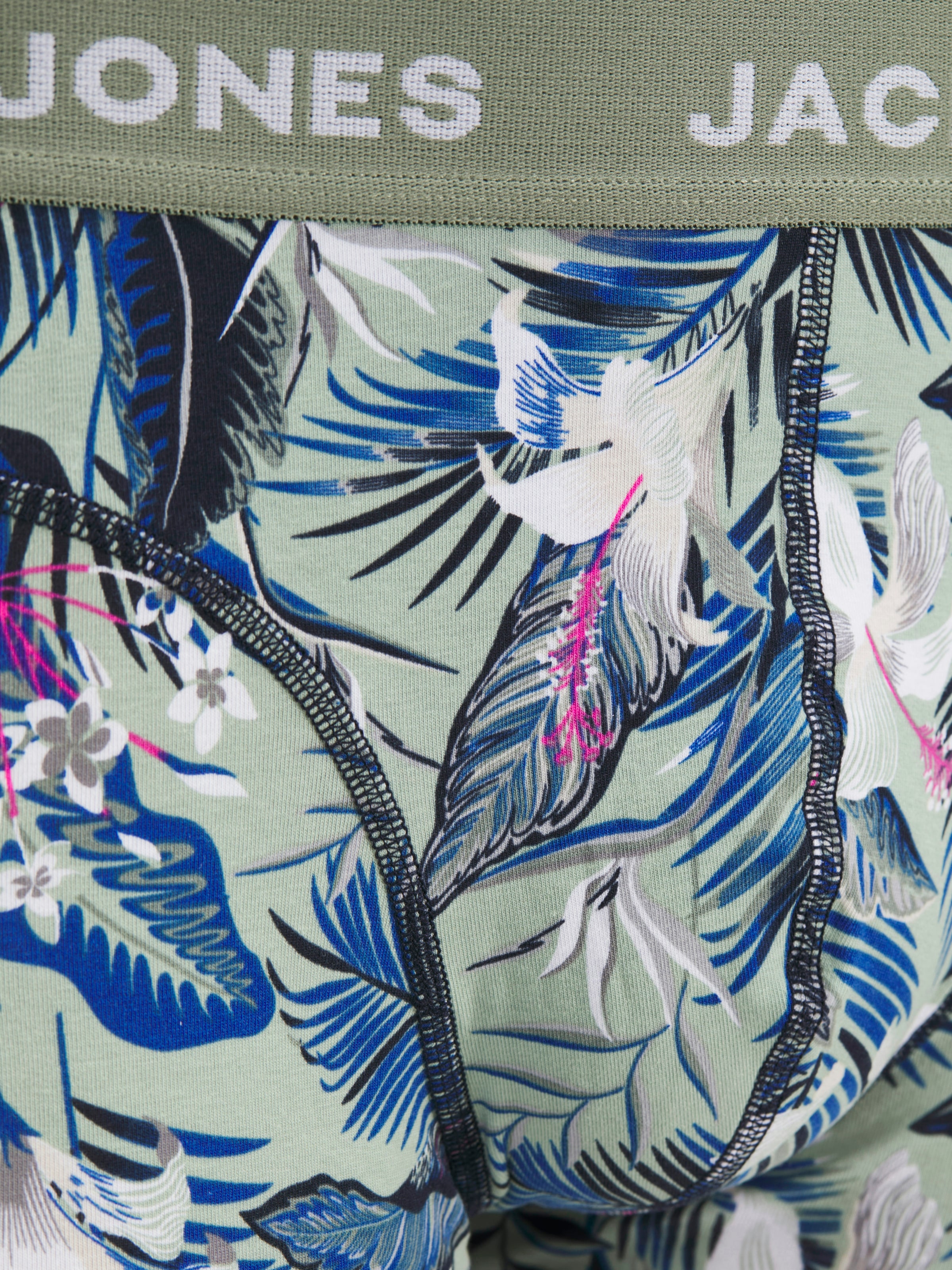 Jack & Jones Trunk »JACBRADY FLOWER TRUNKS 3 PACK SN«, (3 St.), mit All-Over Print