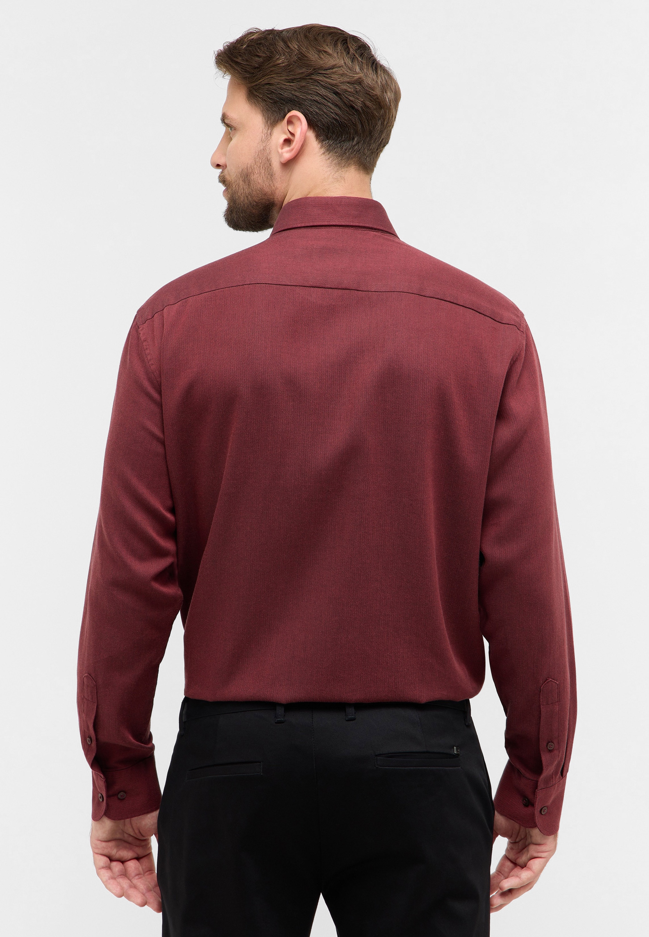 Eterna Langarmhemd »COMFORT FIT« EASY IRON (bügelleicht)