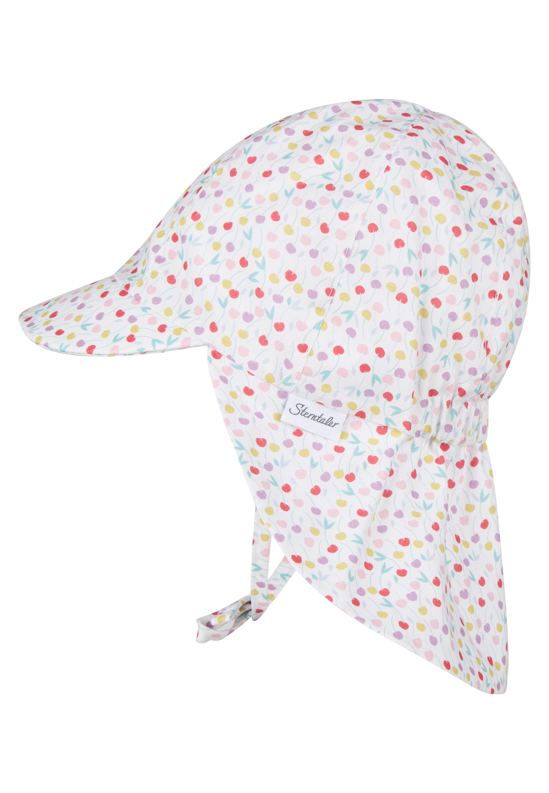 Sterntaler® Sonnenhut »Schirmmütze mit Nackenschutz Früchte«