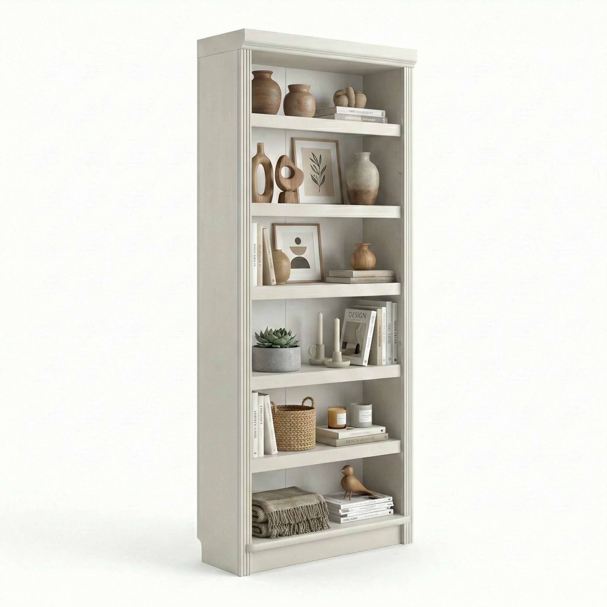 OTTO home Bücherregal »Soeren Regal B/T/H: 80/29/185 cm, 6 Fächer« aus massiver Kiefer, FSC®-zertifiziert