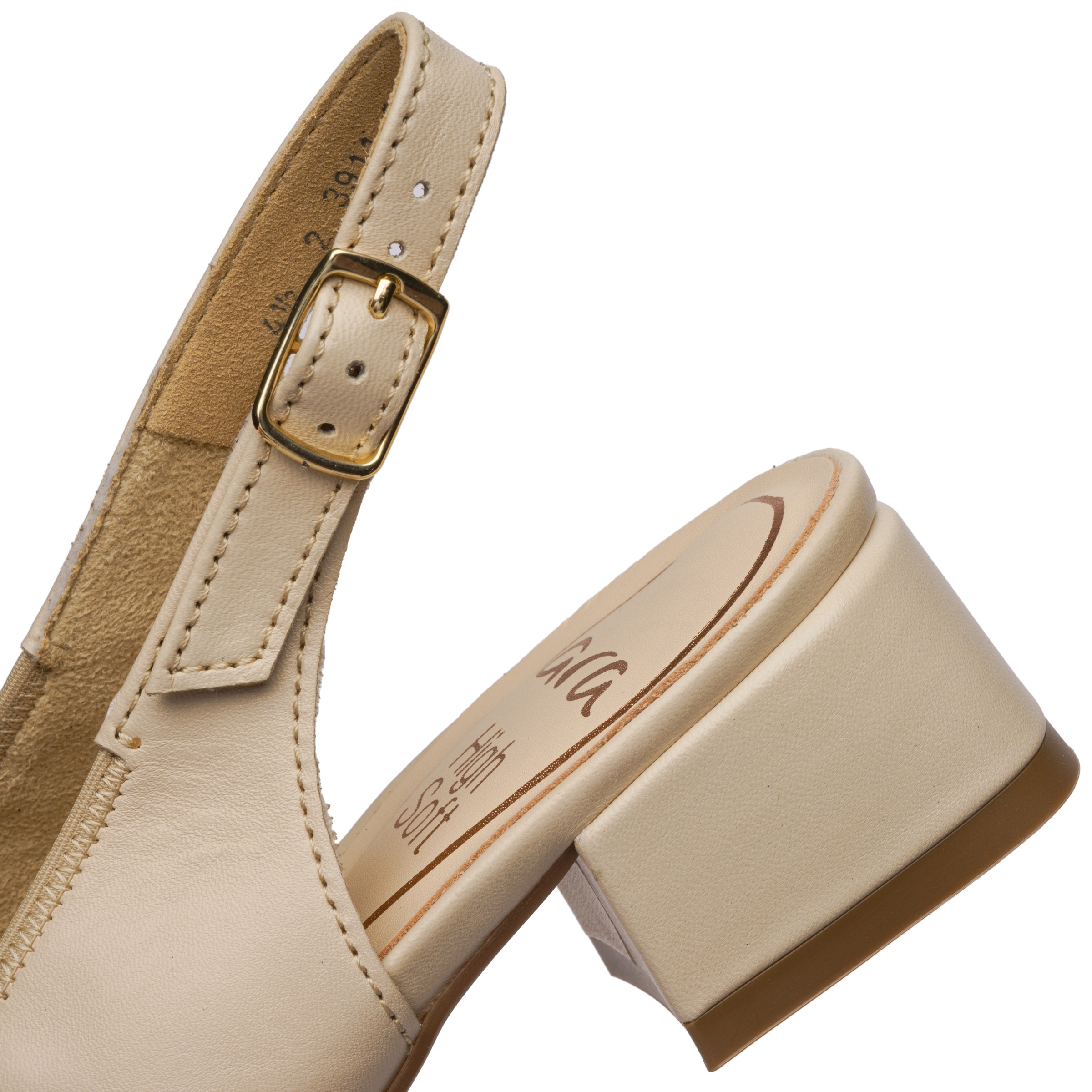 Ara Slingpumps »GRAZ«  , Blockabsatz, Businessschuh, mit verstellbarer Schnalle, H-Weite