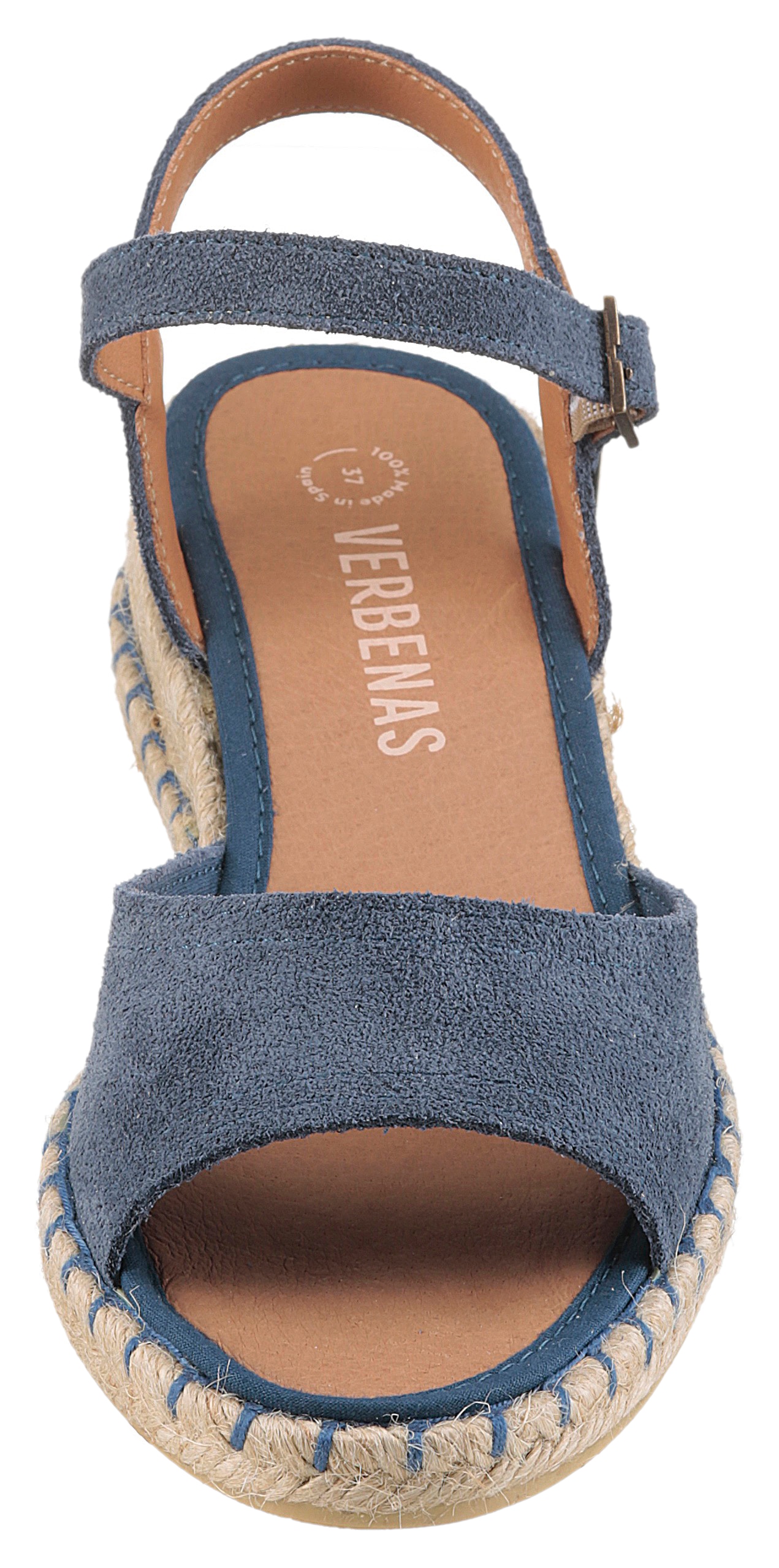 VERBENAS Sandale »VALERIE SERRAJE«, Sommerschuh, Riemchensandalette, Urlaubschuh mit Keilabsatz
