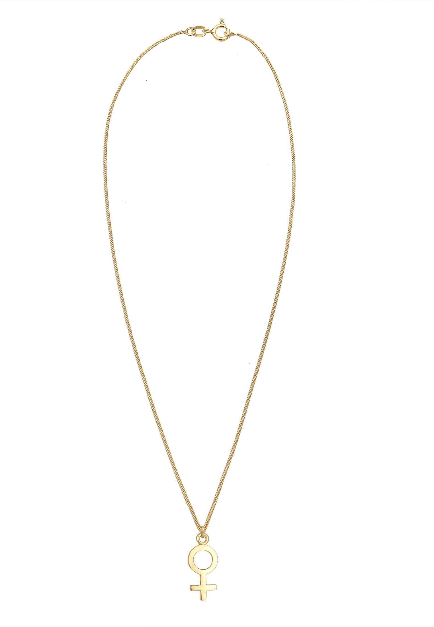 Elli Kette mit Anhänger »Halskette Anhänger Venus 925 Sterling Silber«
