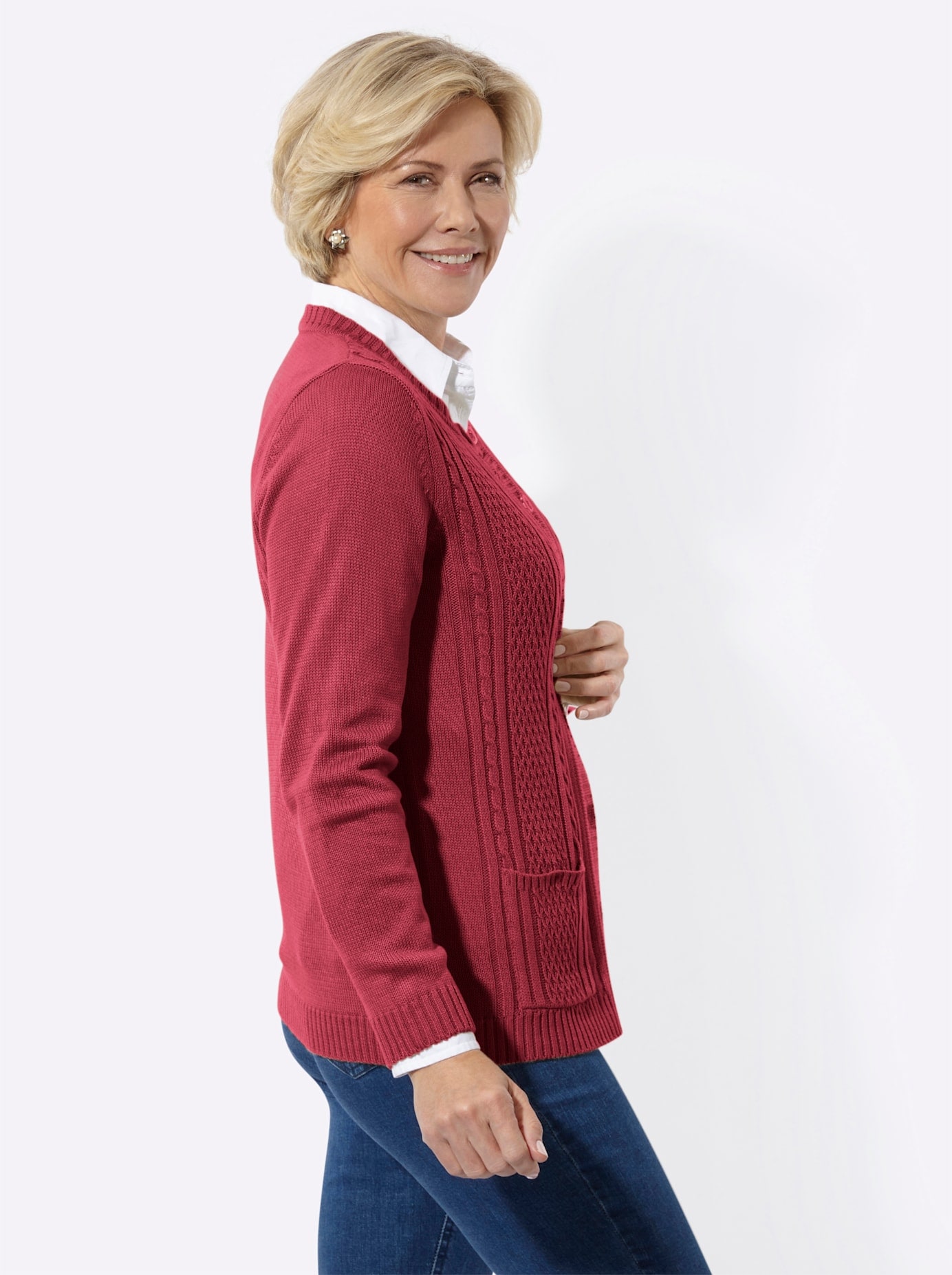 Classic Basics Strickjacke