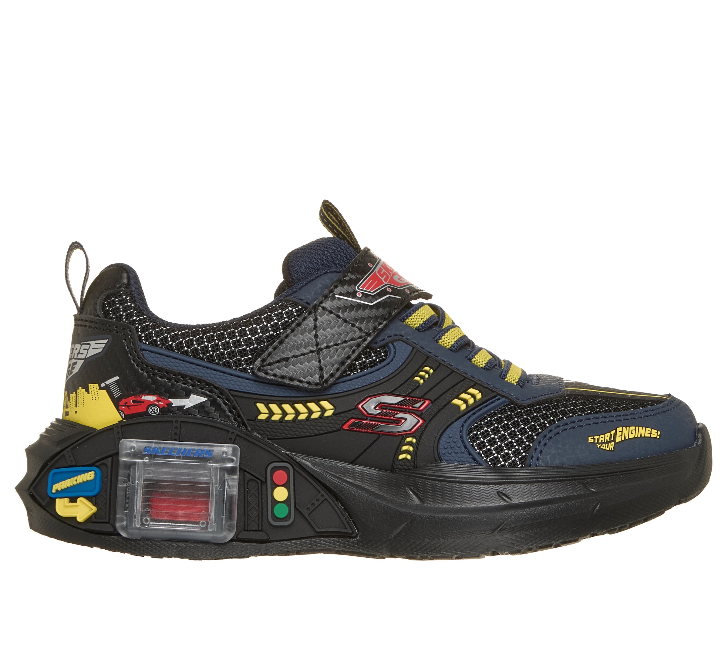 Skechers Sneaker »Compartment & Two Toy Cars«  Kinderschuh mit integriertem Toy Car, Größenschablone zum Download