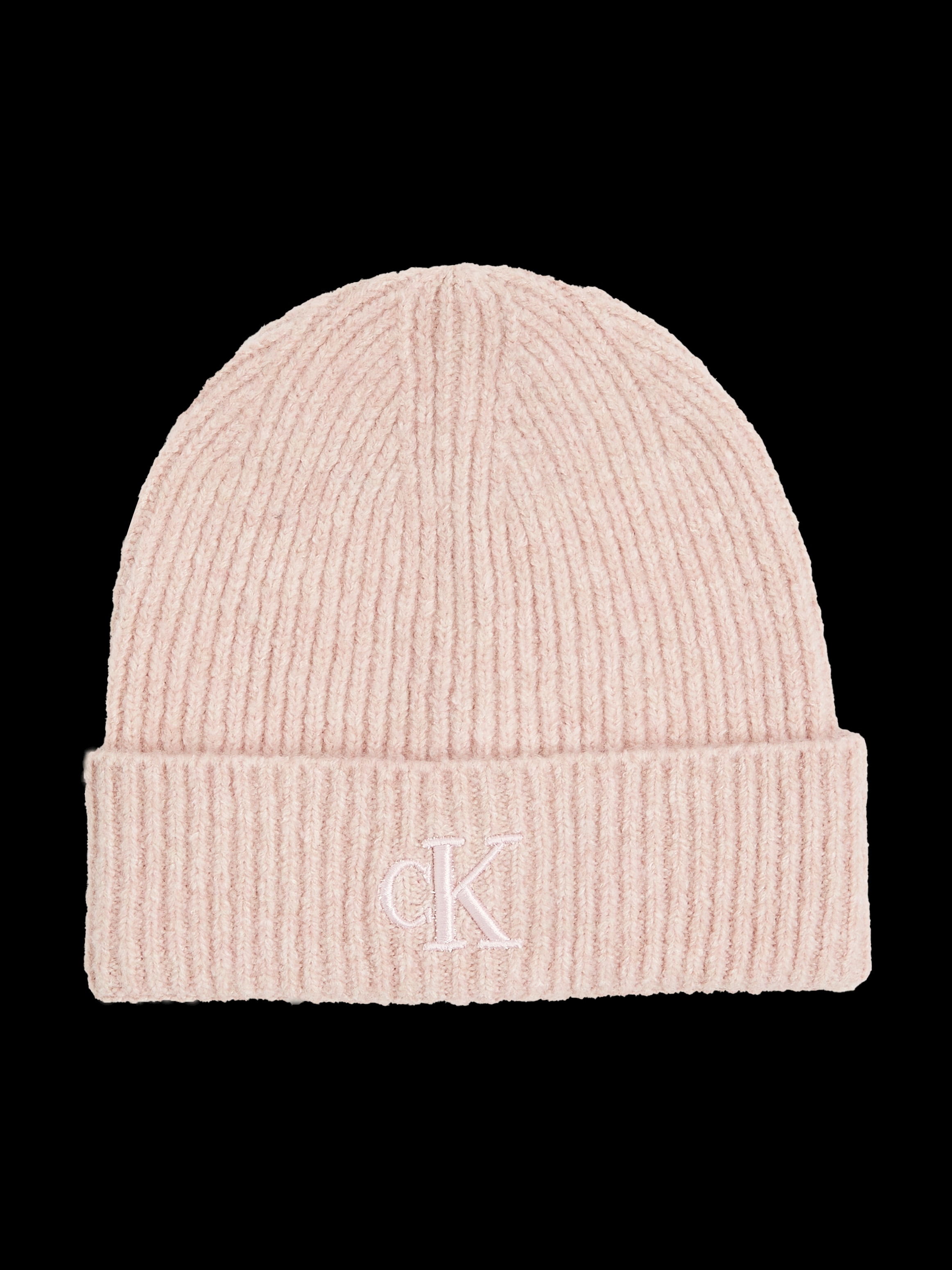 Calvin Klein Jeans Beanie »THICK EMBROIDERY BEANIE«, mit Logostickerei