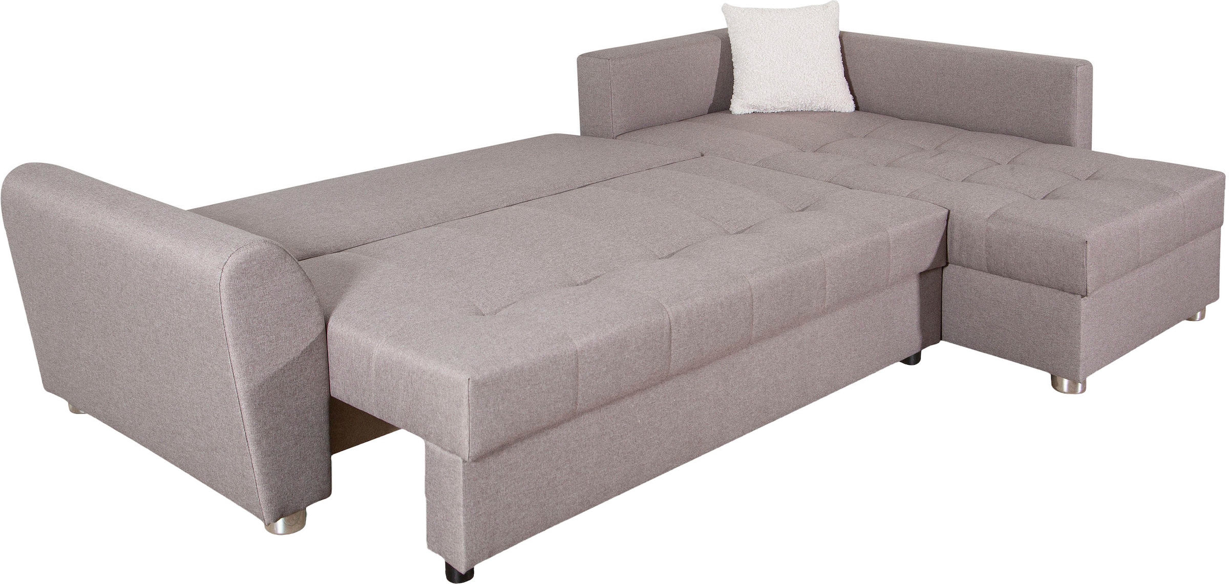 COLLECTION AB Ecksofa »JANA XL-Sofa L-Form«, inkl. Bettfunktion, Bettkasten und Bonnelfederkern