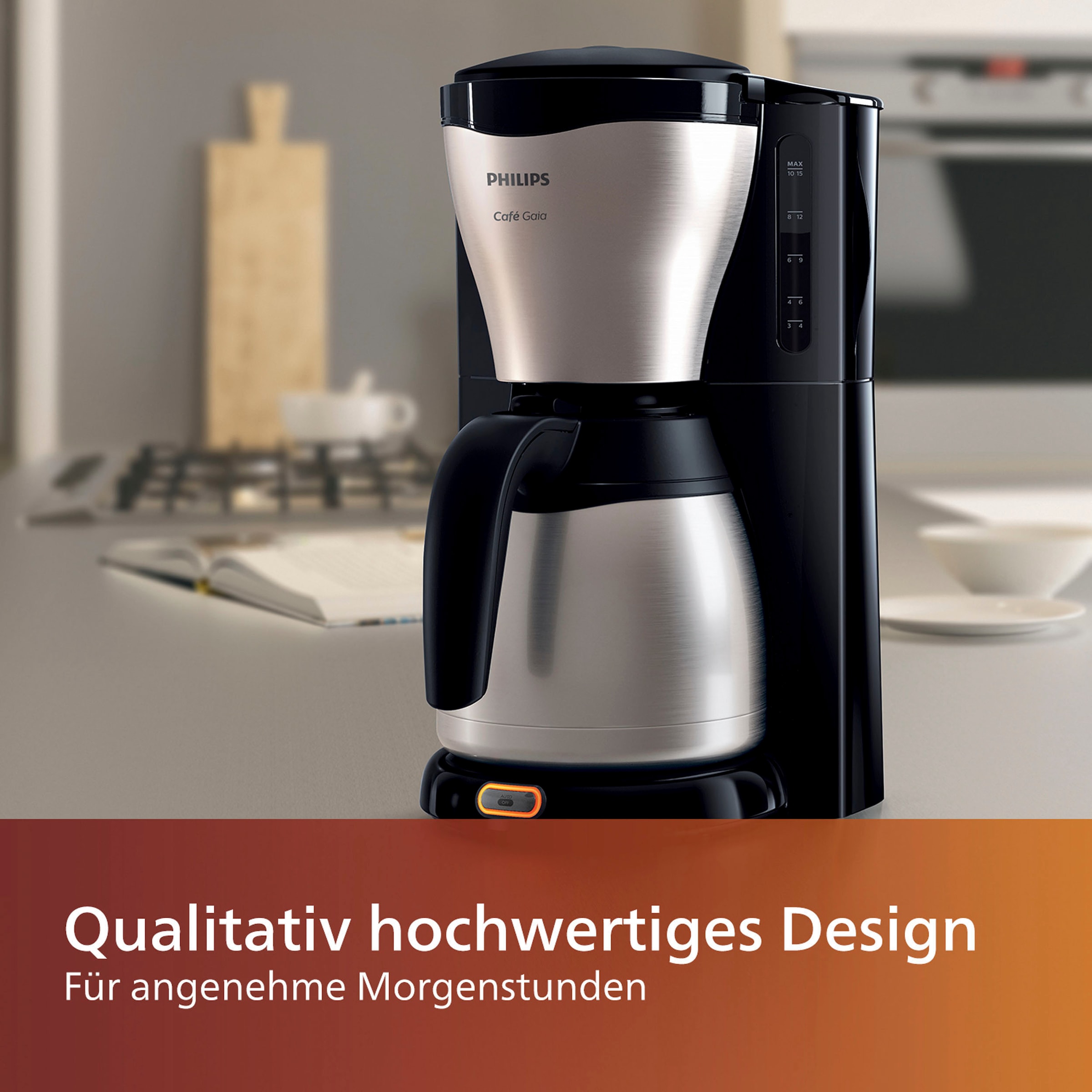 Philips Filterkaffeemaschine »HD7546/20«, jetzt Thermokanne, online Kaffeekanne, 1x4, 1,2 OTTO Abschaltfunktion l Tropfstopp mit bei und
