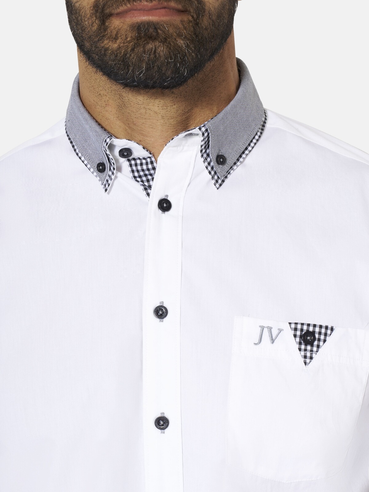 Jan Vanderstorm Kurzarmhemd »Kurzarmhemd NIELAS«