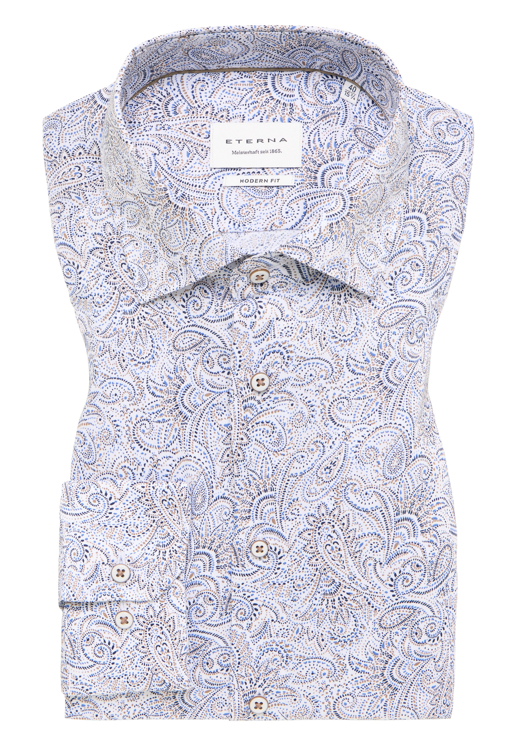 Eterna Langarmhemd »MODERN FIT«