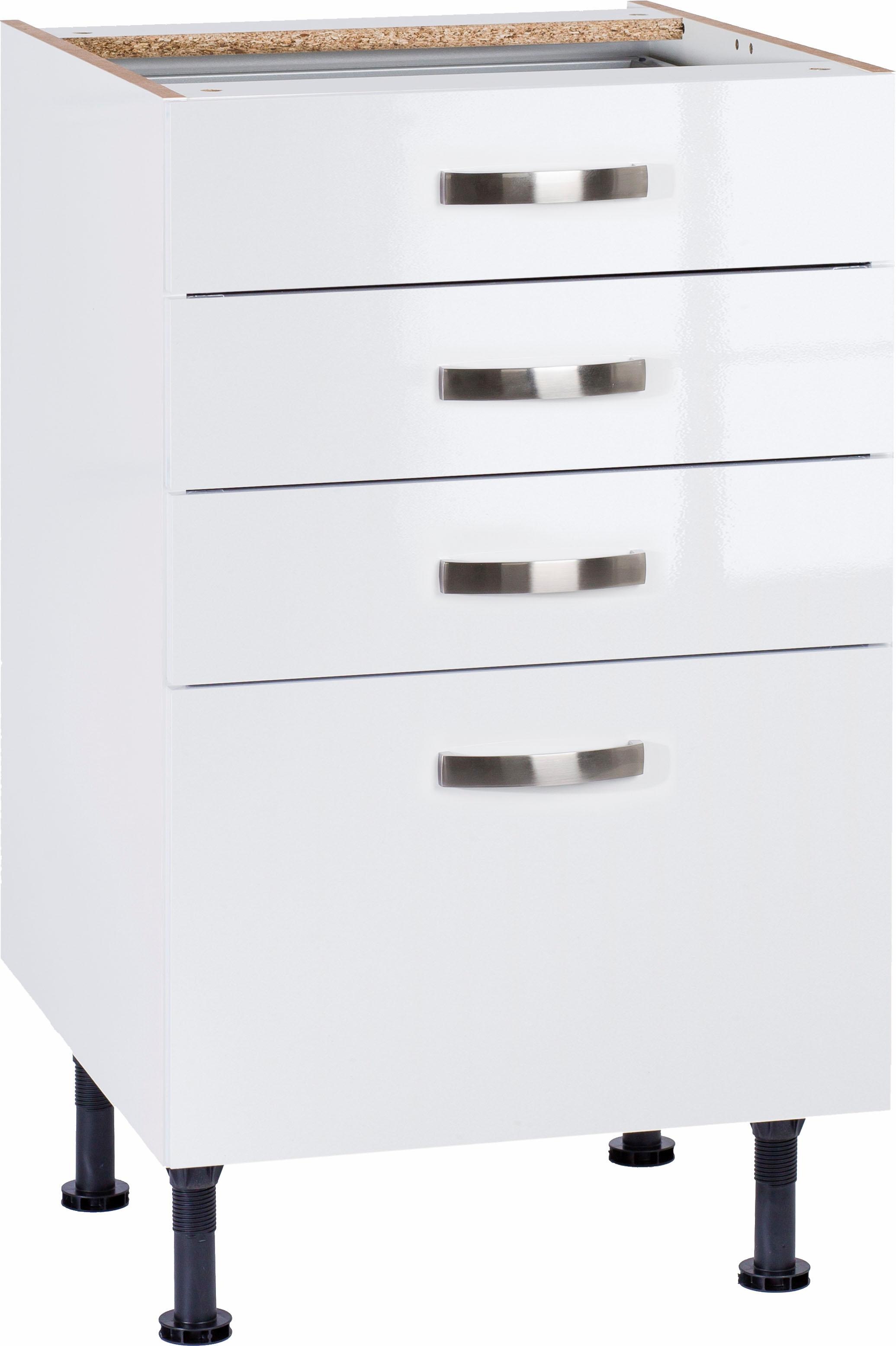 KOCHSTATION Unterschrank »KS-Cara«, Breite 50 cm, mit Vollauszügen und Soft-Close-Funktion