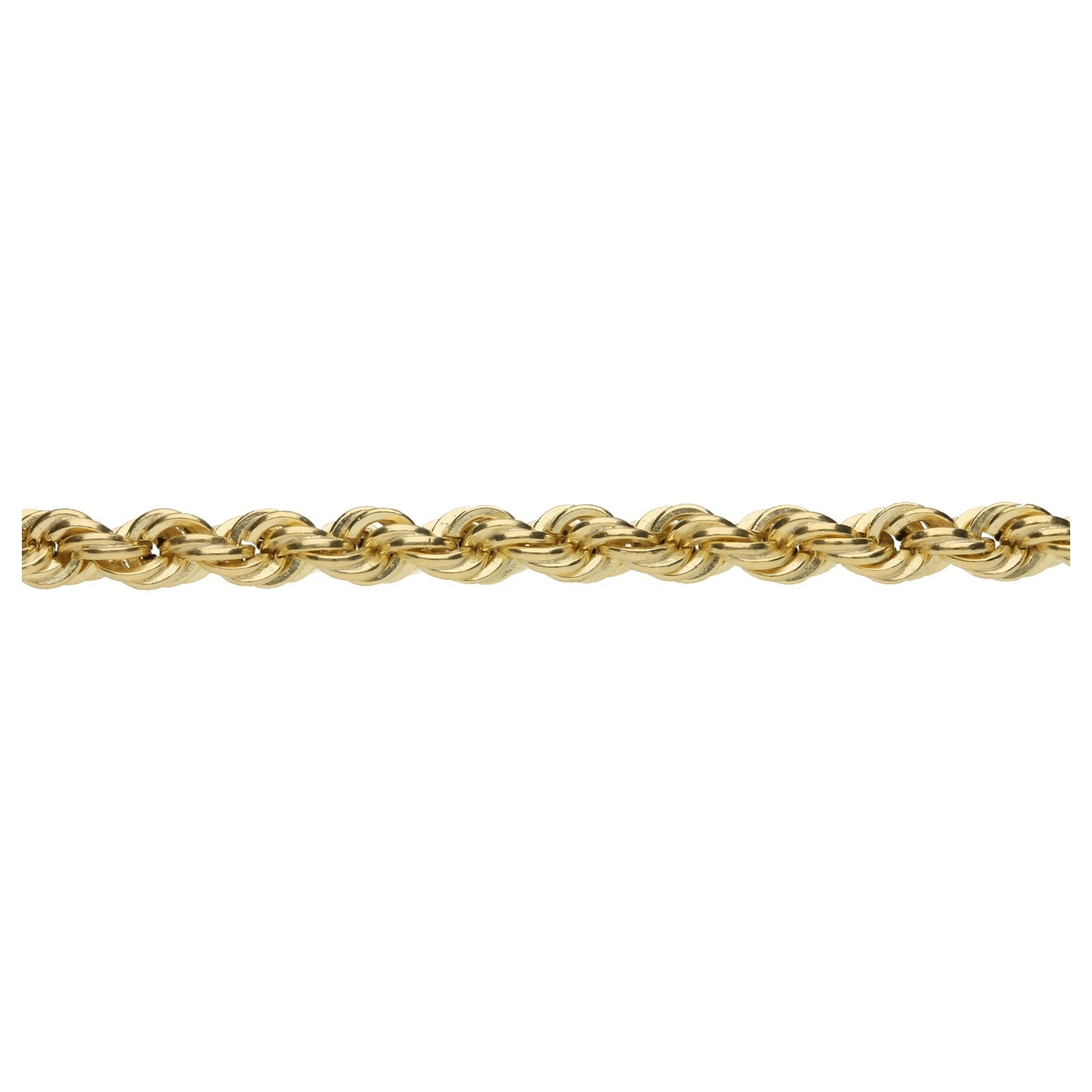 Luigi Merano Armband »Armband Kordelkette, hohl, Gold 585«