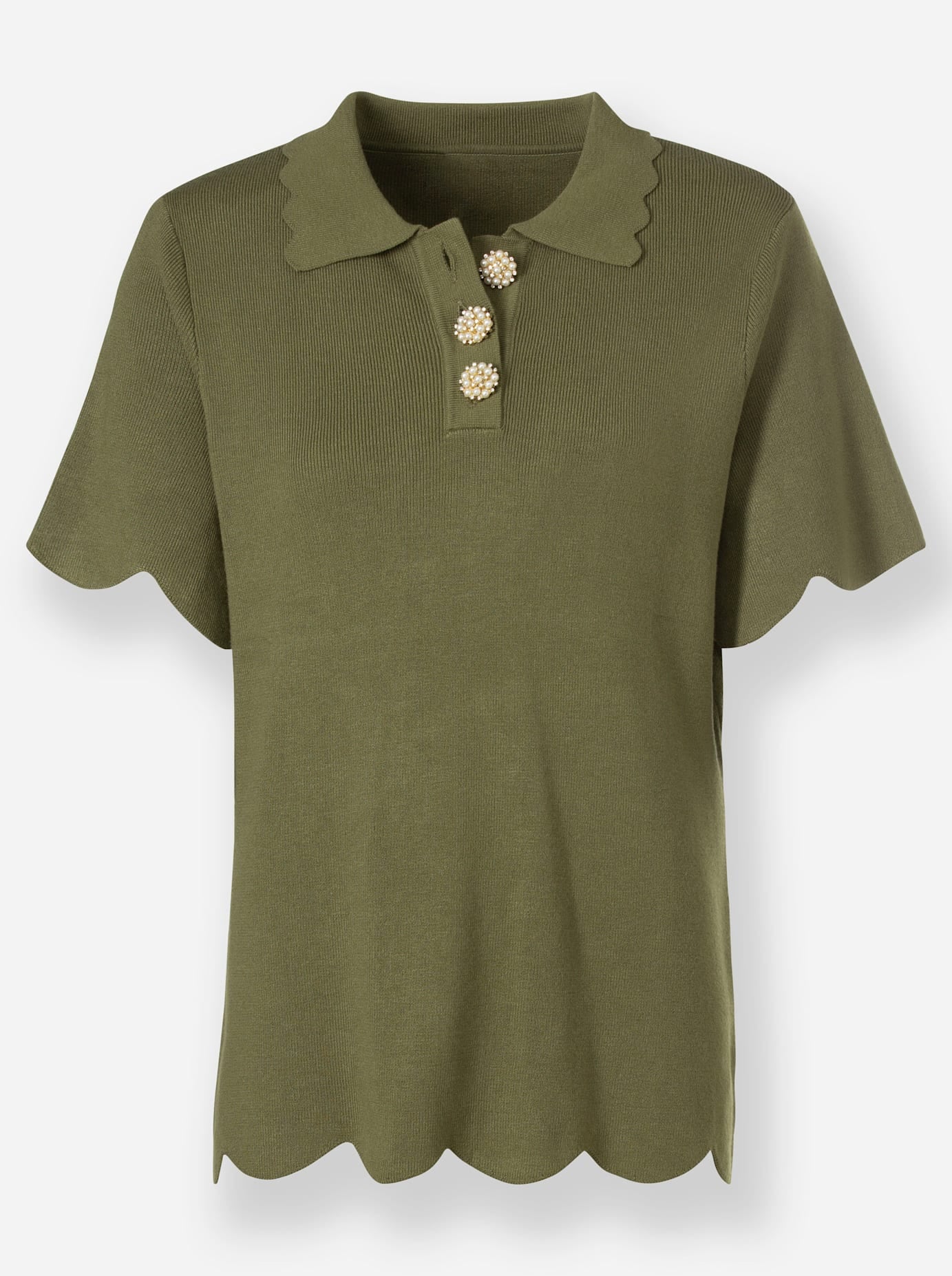 heine Kurzarmpullover »Halbarm-Pullover«