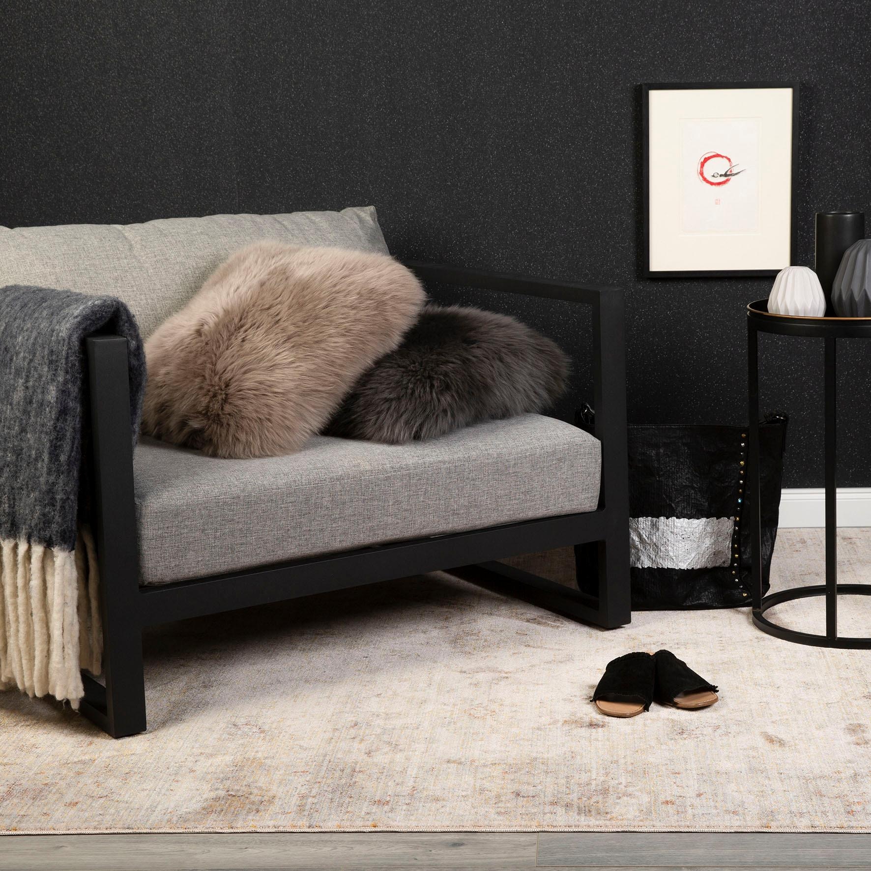 Obsession Teppich »My Laos 454« rechteckig 14 mm Höhe Kurzflor, Orient-Optik, Vintage Design, mit Fransen