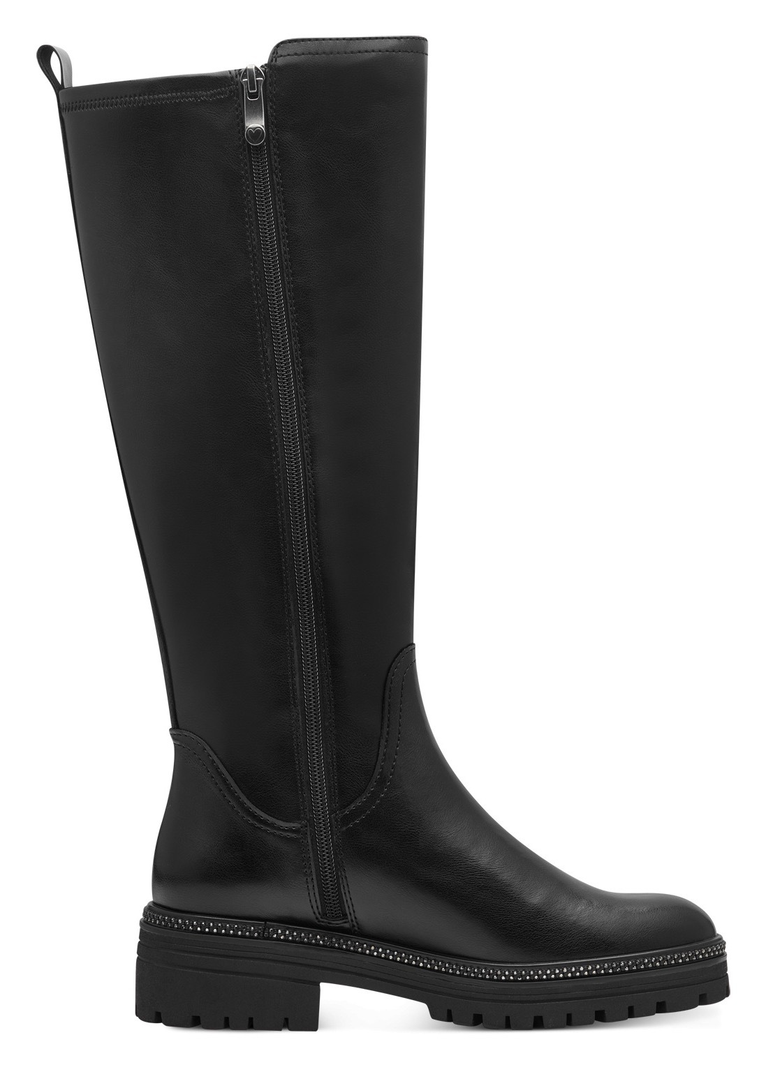 MARCO TOZZI Stiefel, Blockabsatz, Langschaftstiefel mit Feel me Dämpfung
