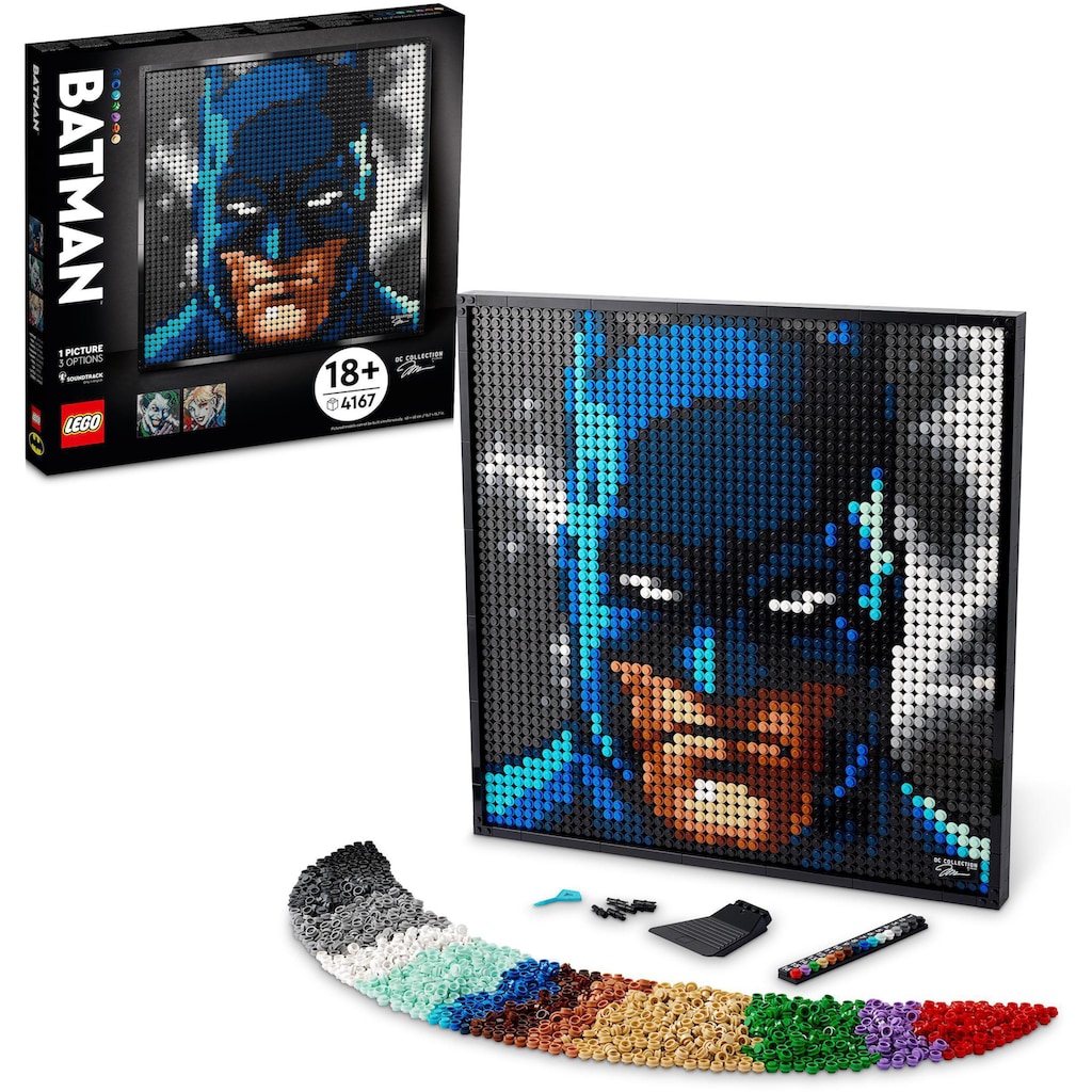 LEGO® Konstruktionsspielsteine »Jim Lee Batman™ Kollektion (31205), LEGO® ART«, (4167 St.)