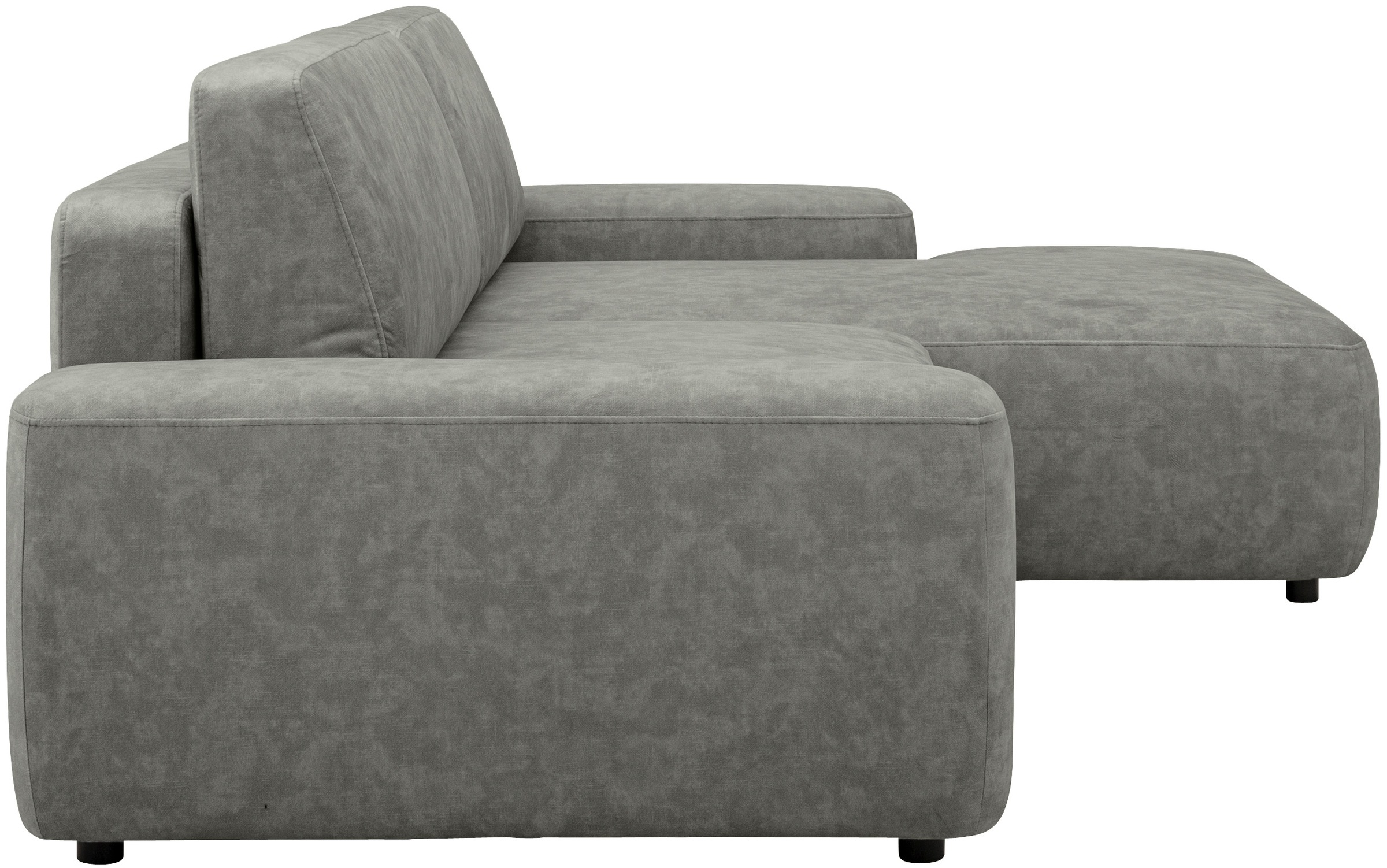 INOSIGN Ecksofa »TORGE (264cm), Schlafsofa in Cord, Samtvelours o Struktur fein, L-Form«, Schlaffunktion, Bettkasten, Liegefläche: 125/210 cm