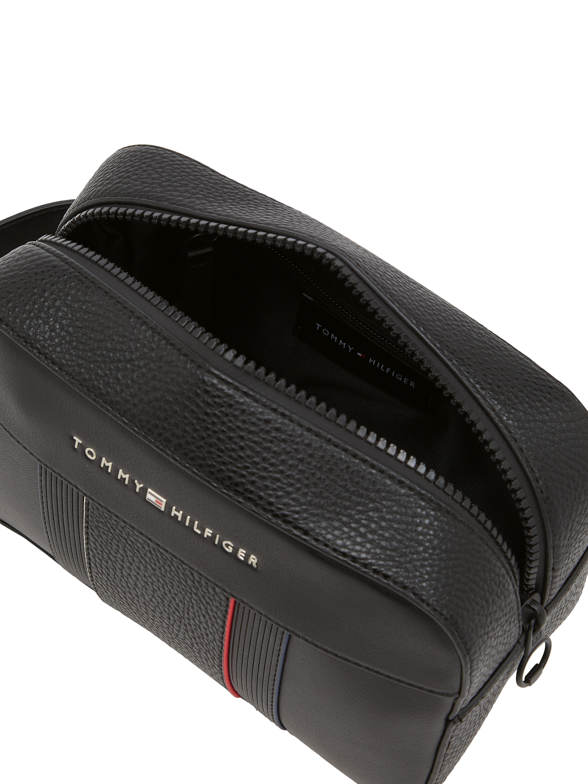 Tommy Hilfiger Kulturbeutel »TH FOUNDATION WASHBAG«, Reise, Men Kosmetiktasche mit Reißverschluss