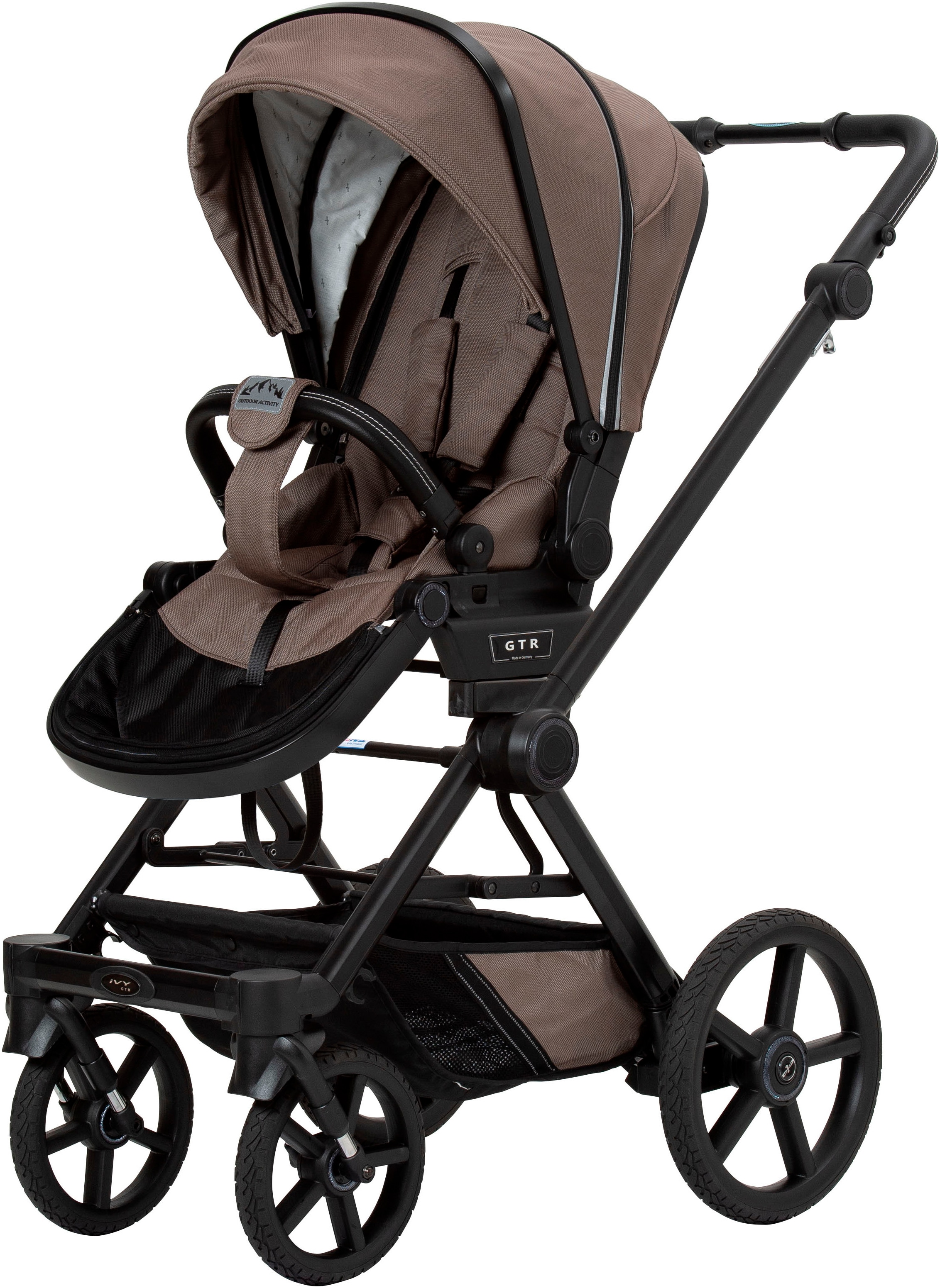 Hartan Kombi-Kinderwagen »Ivy GTR Outdoor Handbremse«, 22 kg, Made in Germany