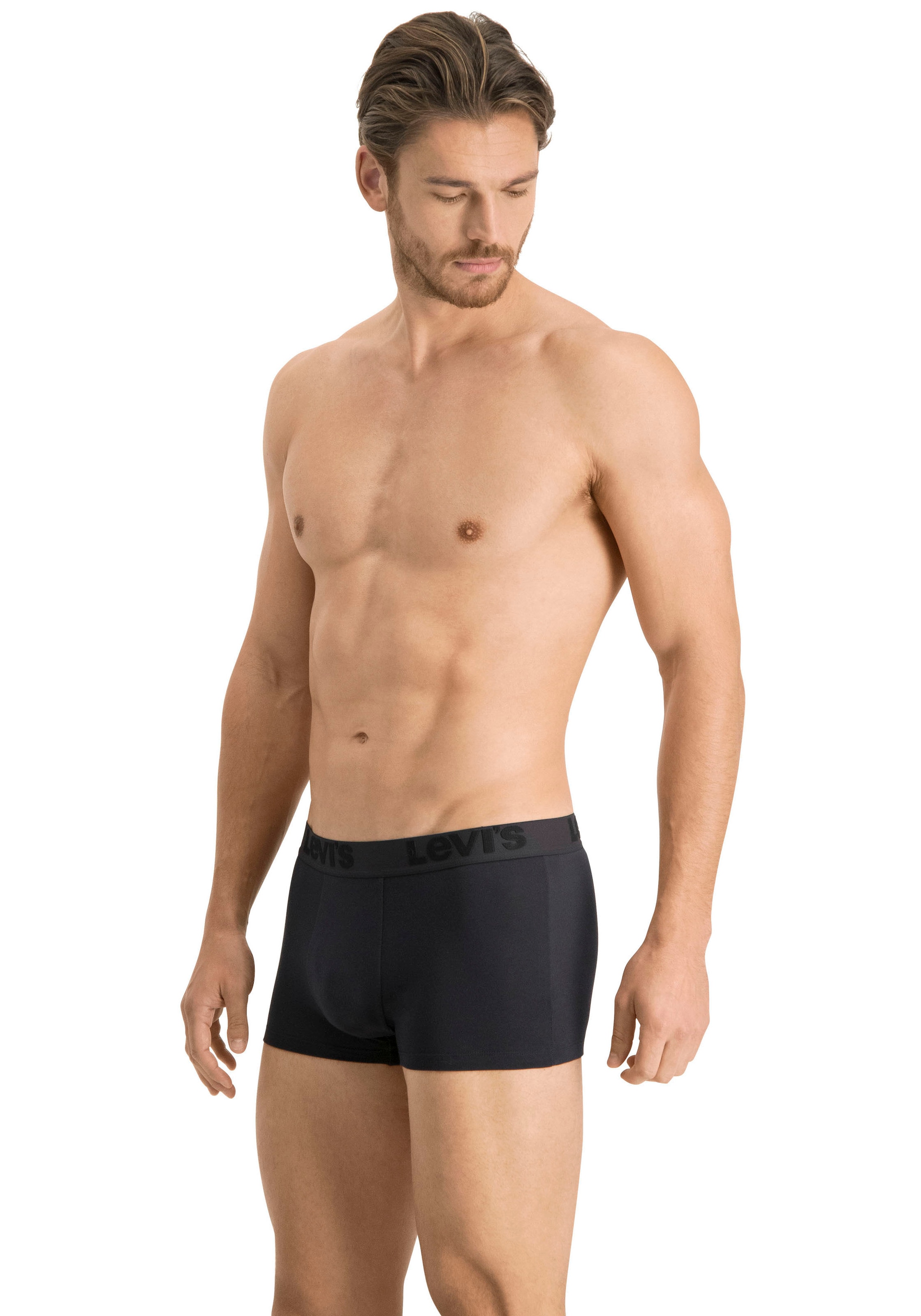 Levi's® Trunk »LEVIS MEN PREMIUM TRUNK 3P«, (3er Pack), mit breitem Logobund
