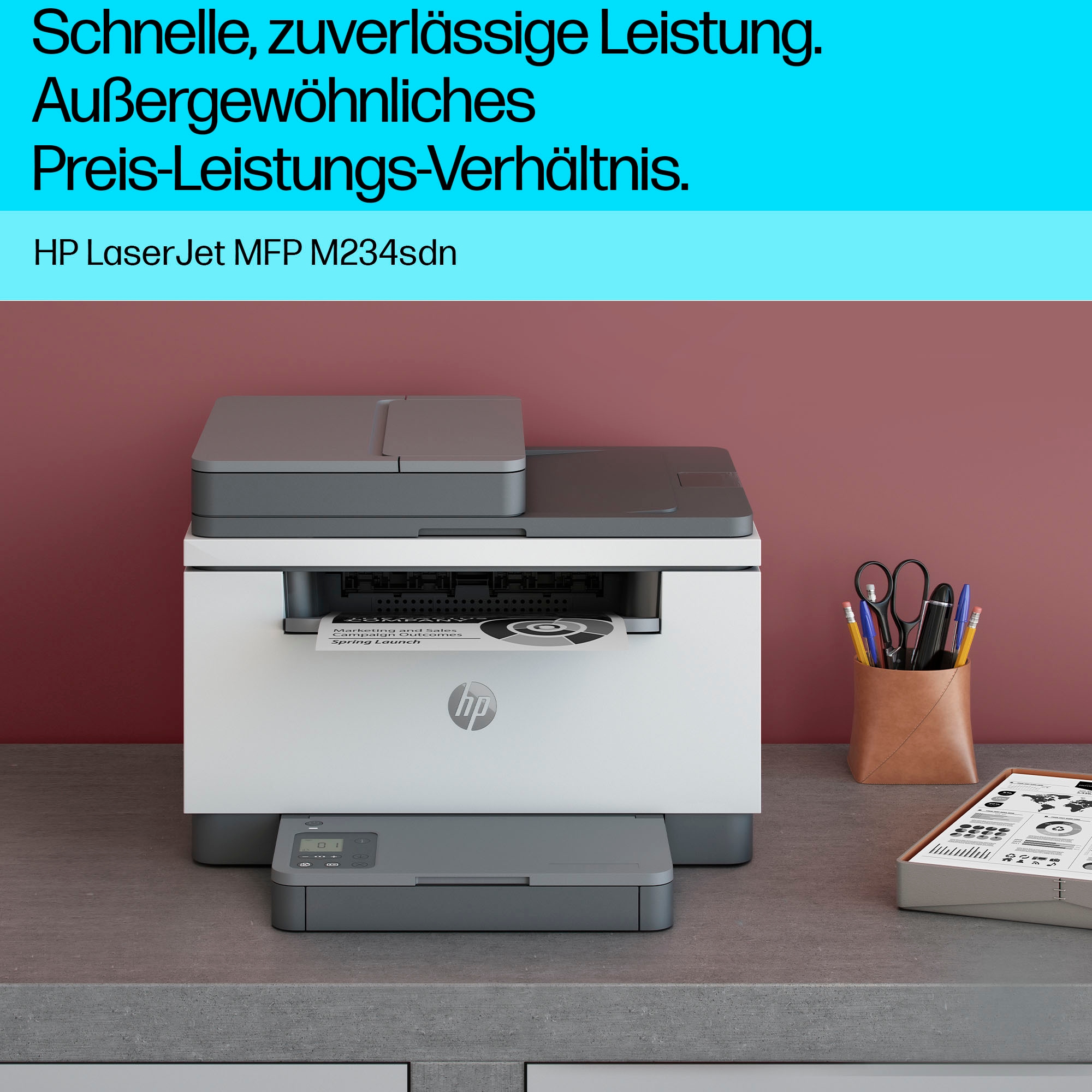 HP Multifunktionsdrucker »LaserJet MFP M234sdn«