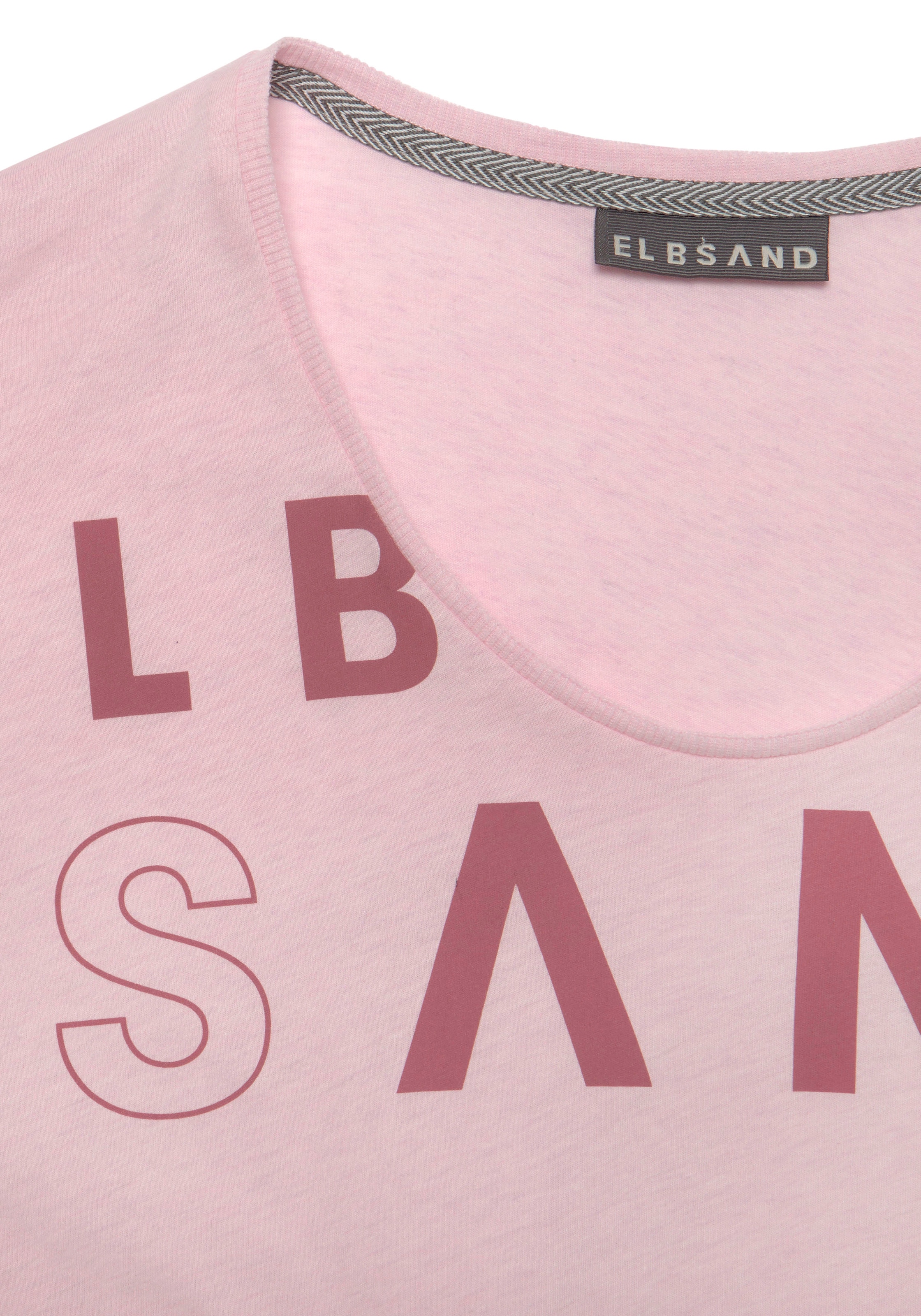 Elbsand T-Shirt, aus weichem Jersey, Kurzarmshirt, sportlich und bequem